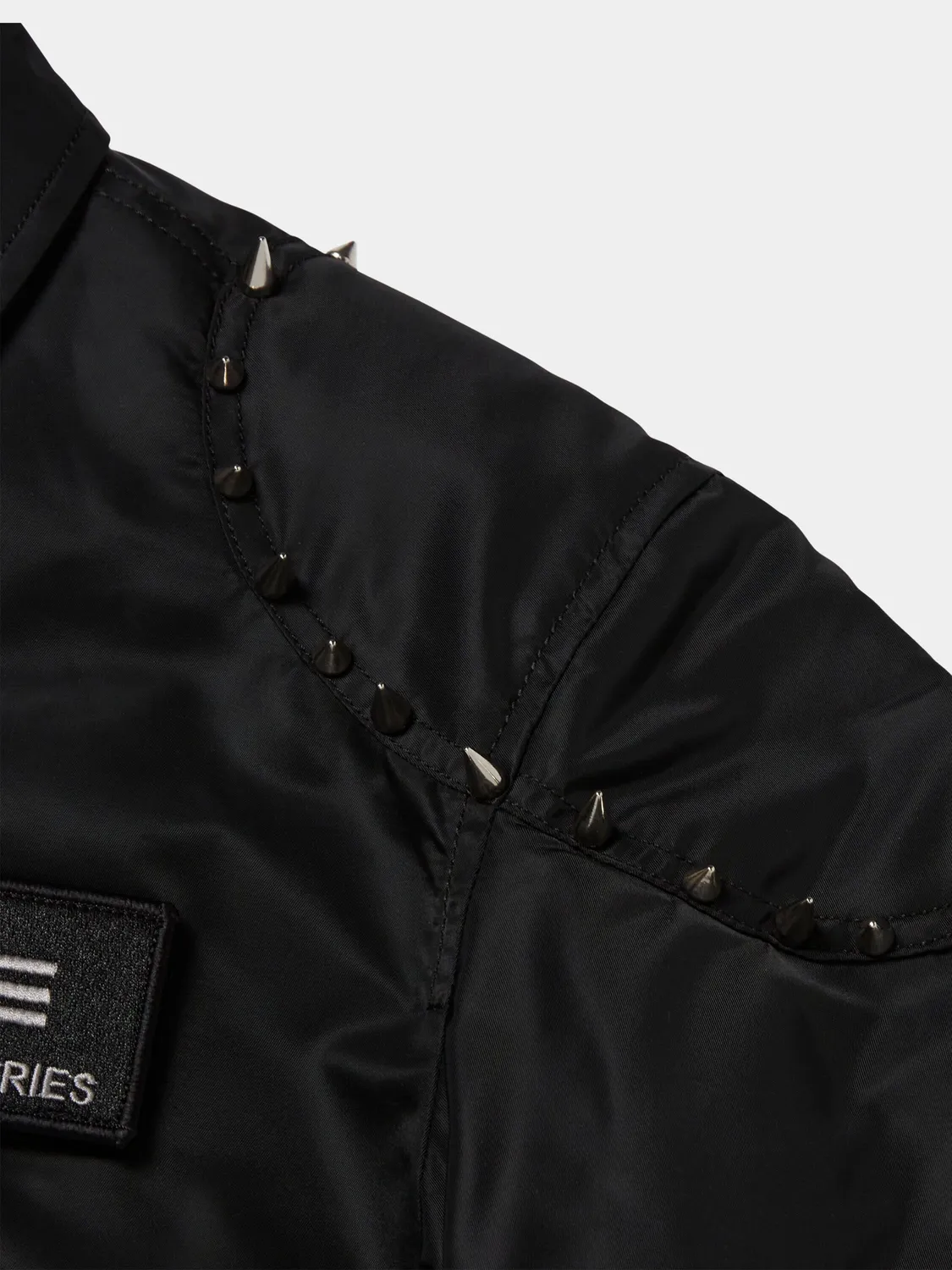 Alpha Industries CWU 45/P Thug Club Studded geaca bomber negru