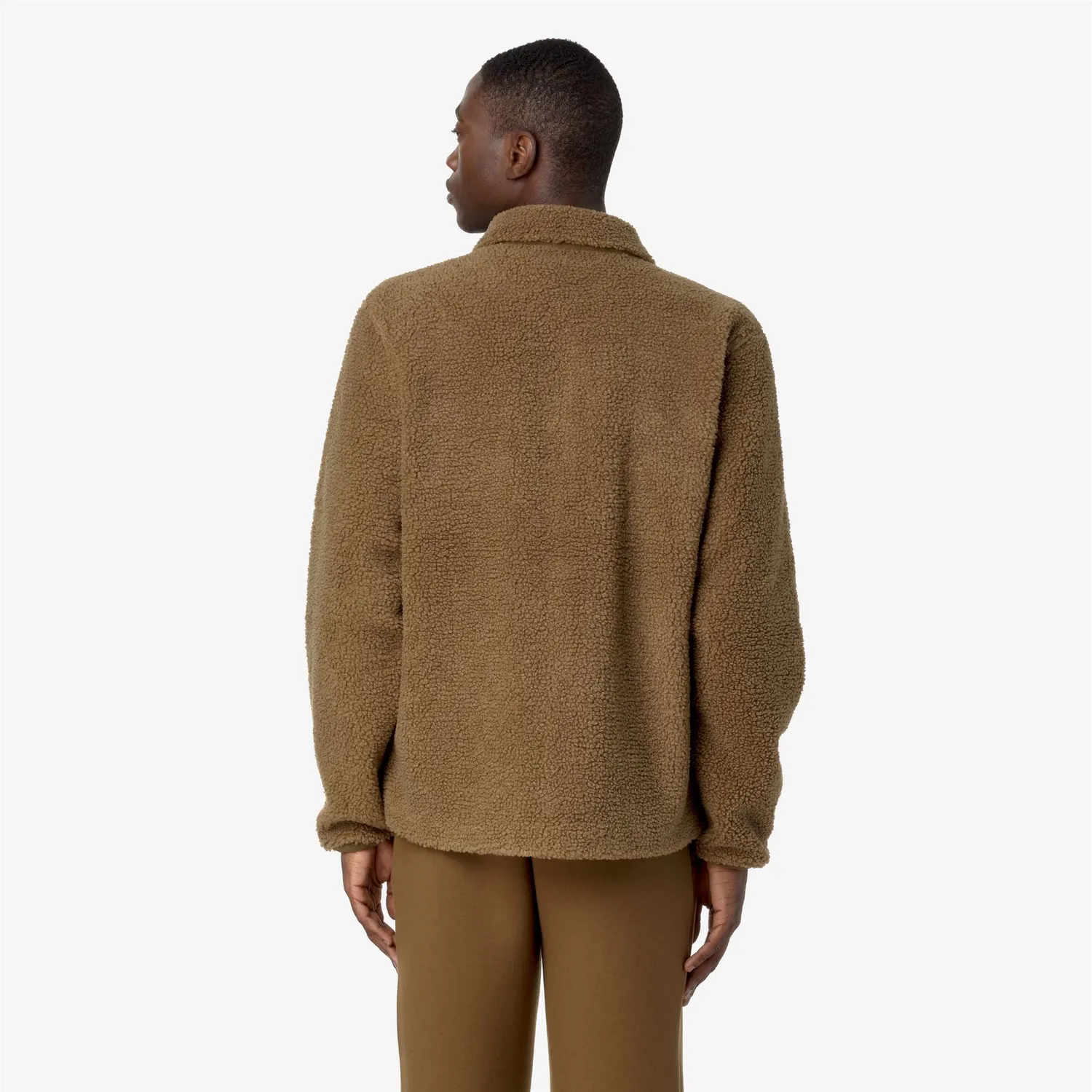 K-Way Cameron Sherpa Polar fleece maro