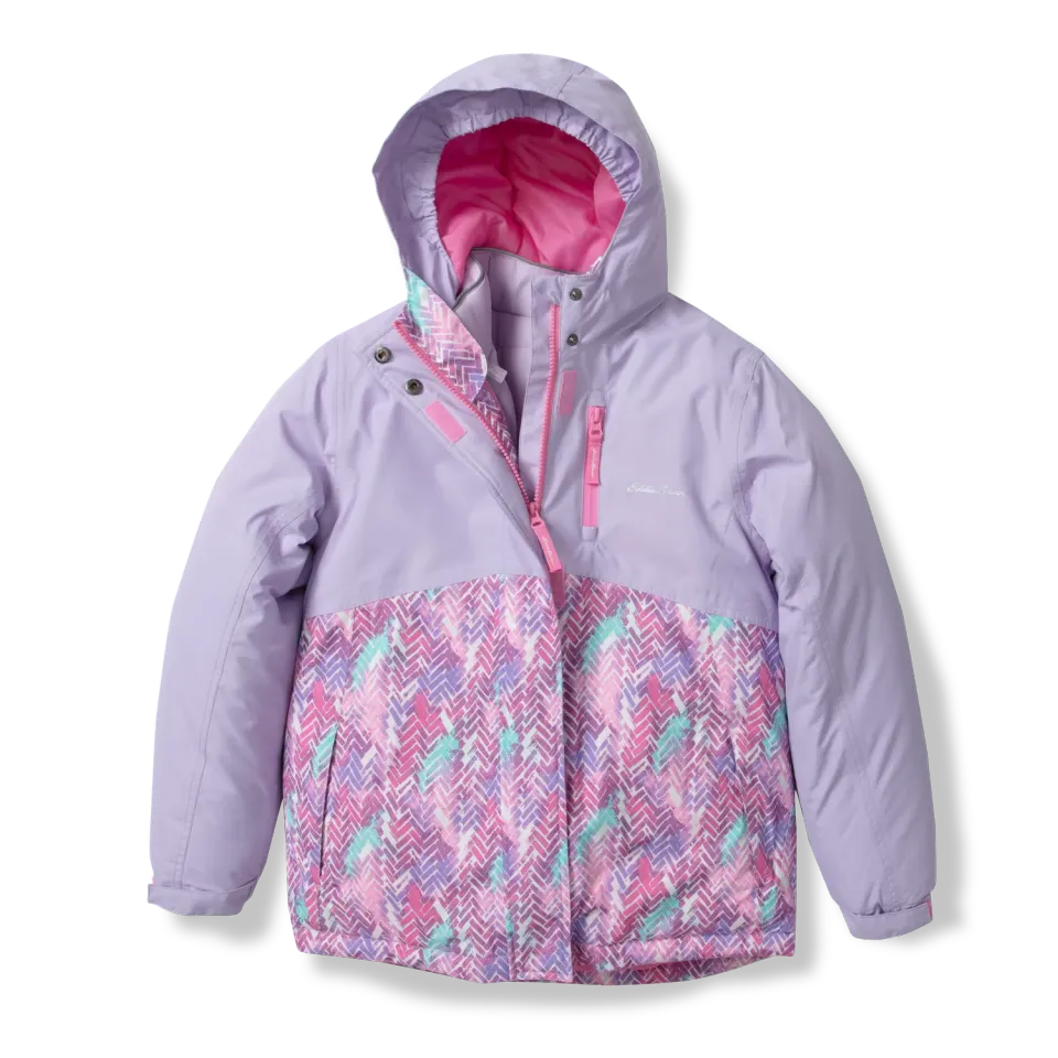 Eddie Bauer Powder Search 3-in-1 Geaca Fete Paradise Blue