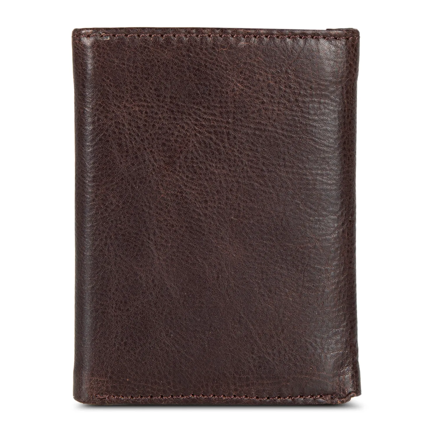Eddie Bauer Signature portofel piele negru trifold