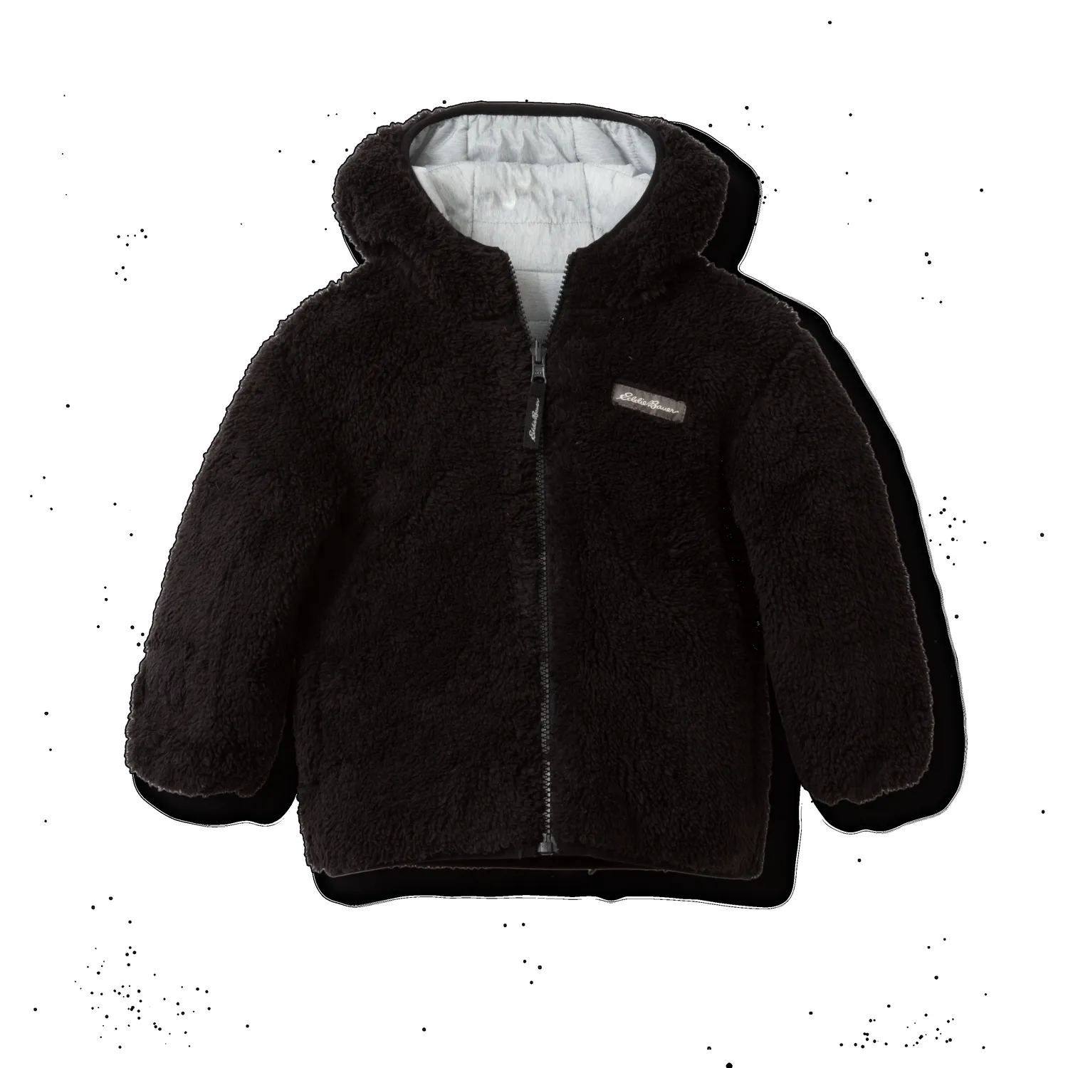 Eddie Bauer Deer Harbor geaca copii gri 2T reversibila