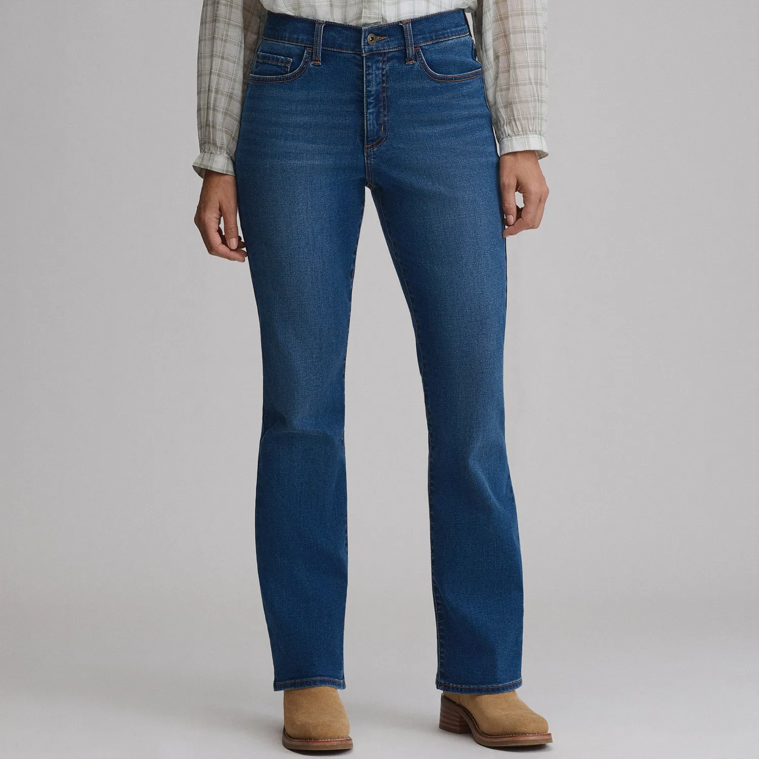 Eddie Bauer Venture Stretch blugi bootcut negri elastici