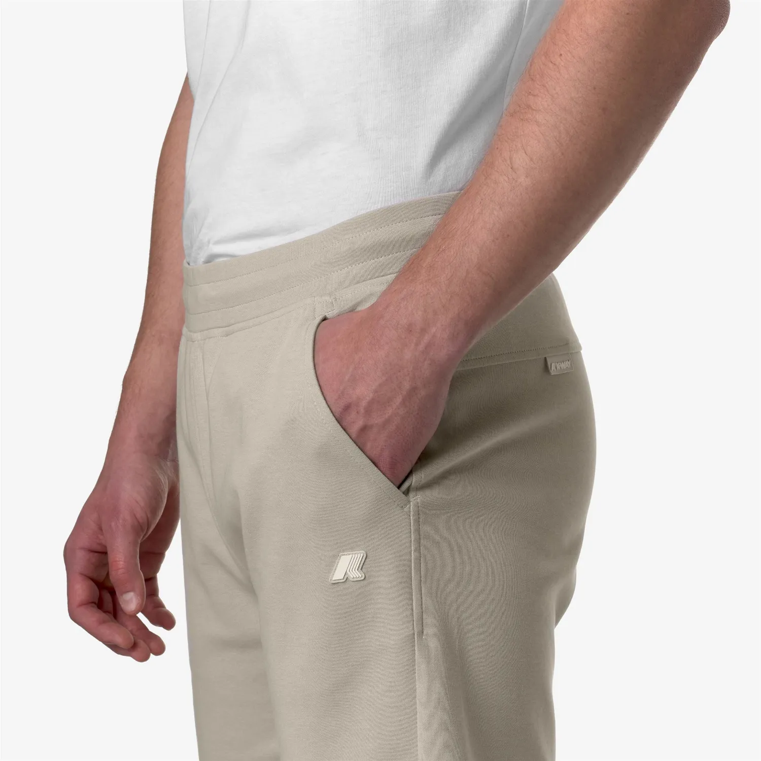 K-Way Keny K2122XW pantaloni scurti bej bumbac