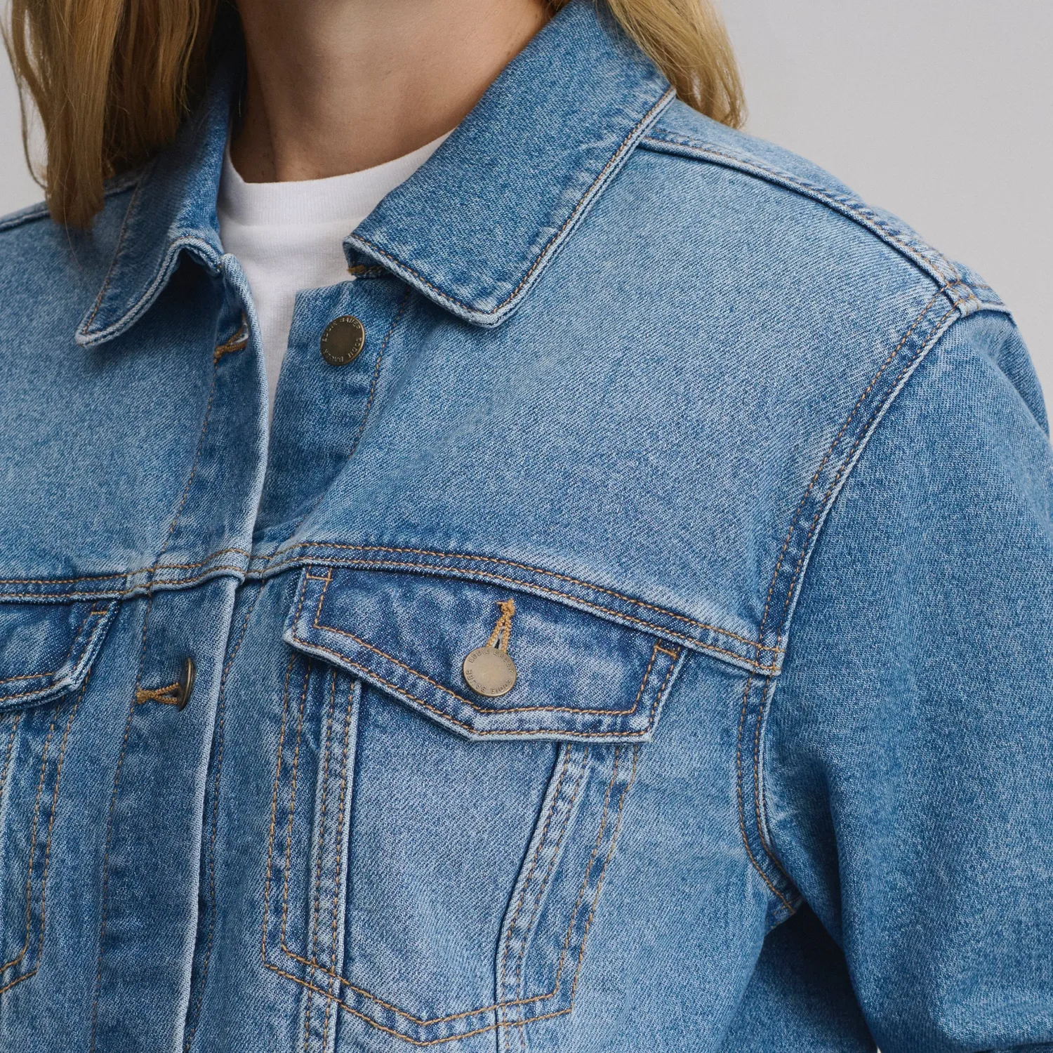 Eddie Bauer Iconic Denim jachetă Coast din denim clasică