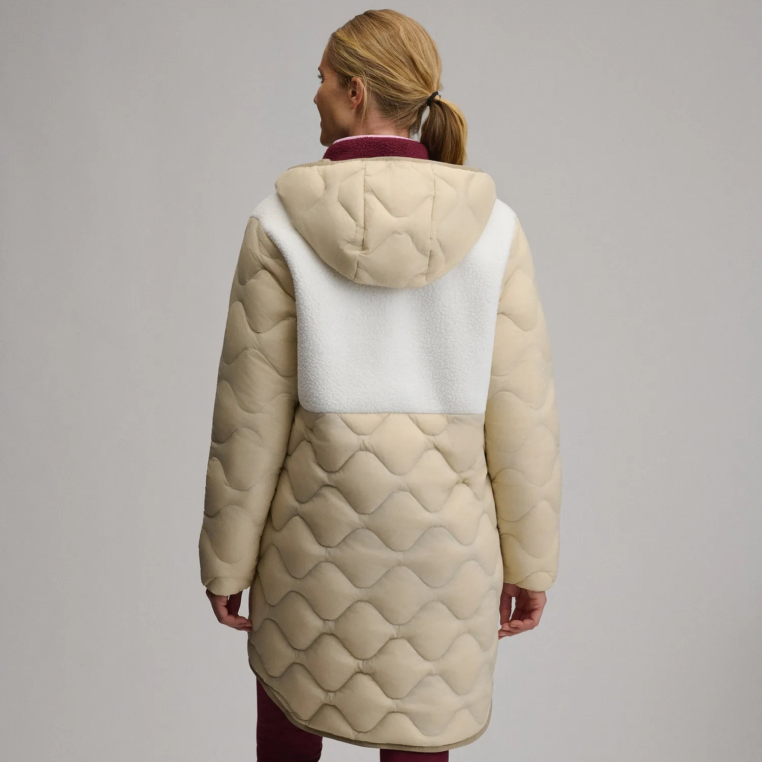 Eddie Bauer Down Colorblocked Parka parka Jute puf