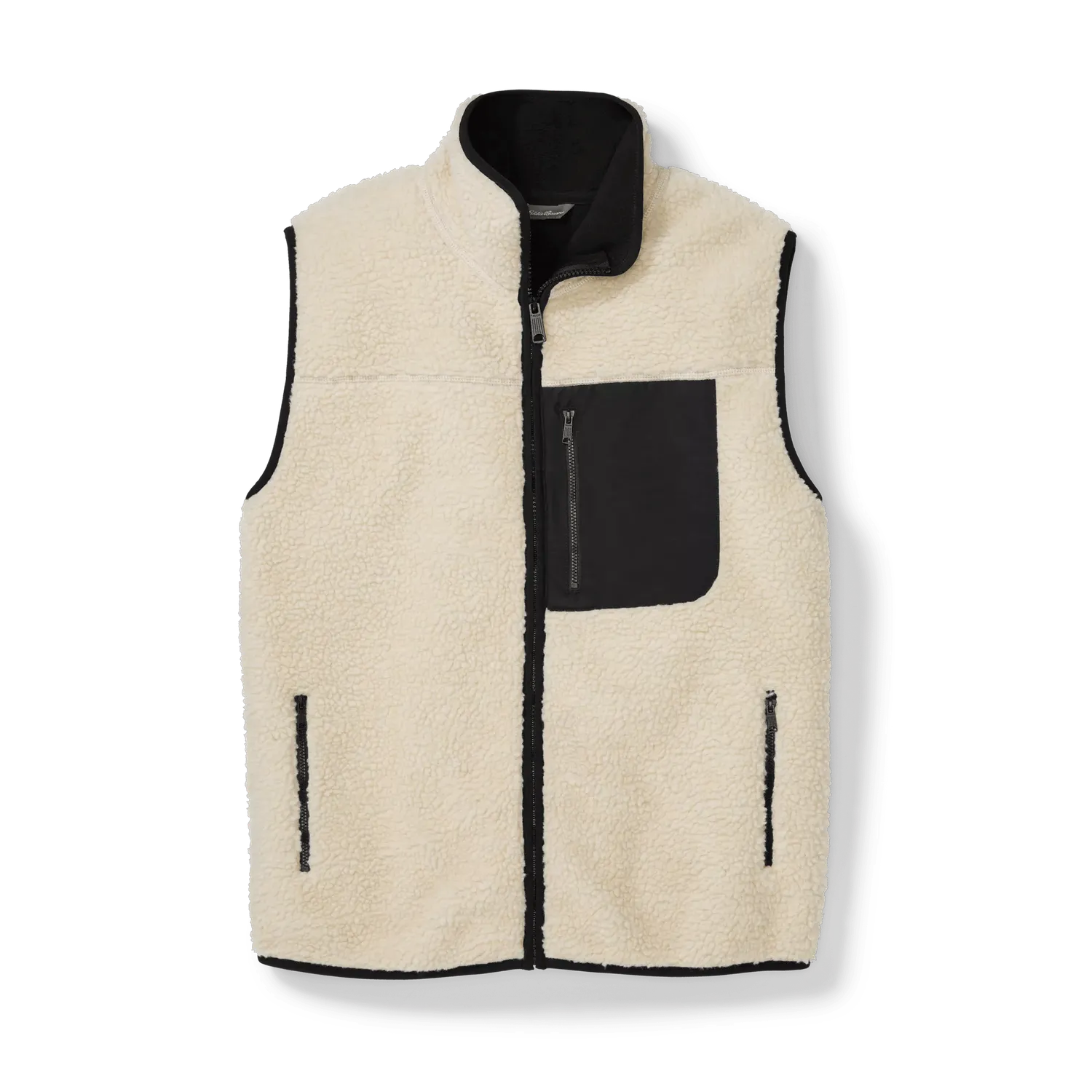 Eddie Bauer Chilali vesta crem dama din fleece gros
