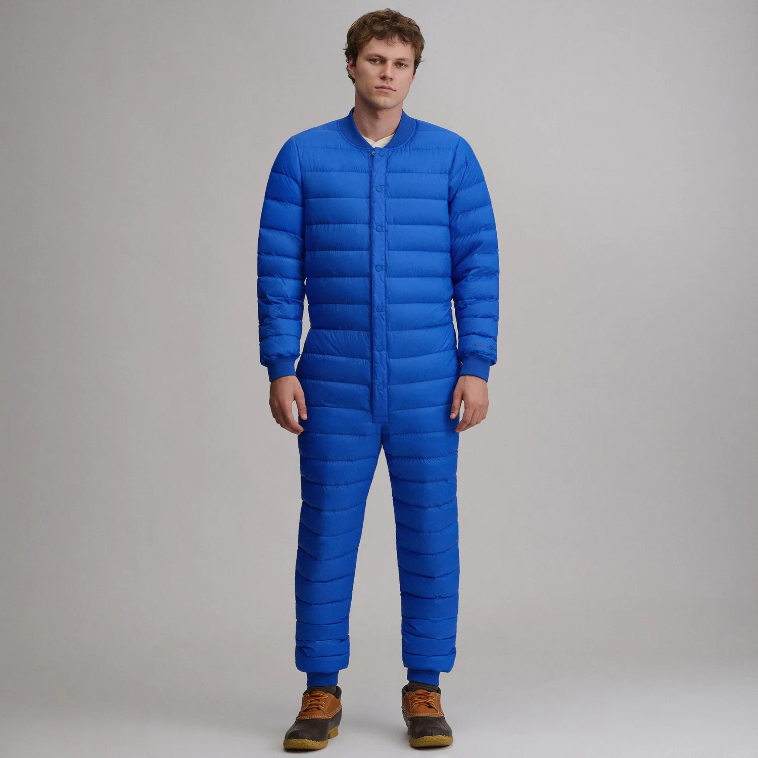 Eddie Bauer Eddie's Camp salopeta barbati puf neagra calduros