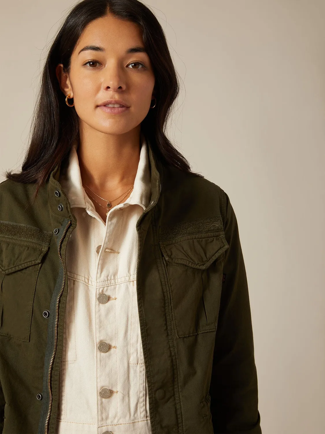Alpha Industries M-65 Mod geaca neagra bumbac