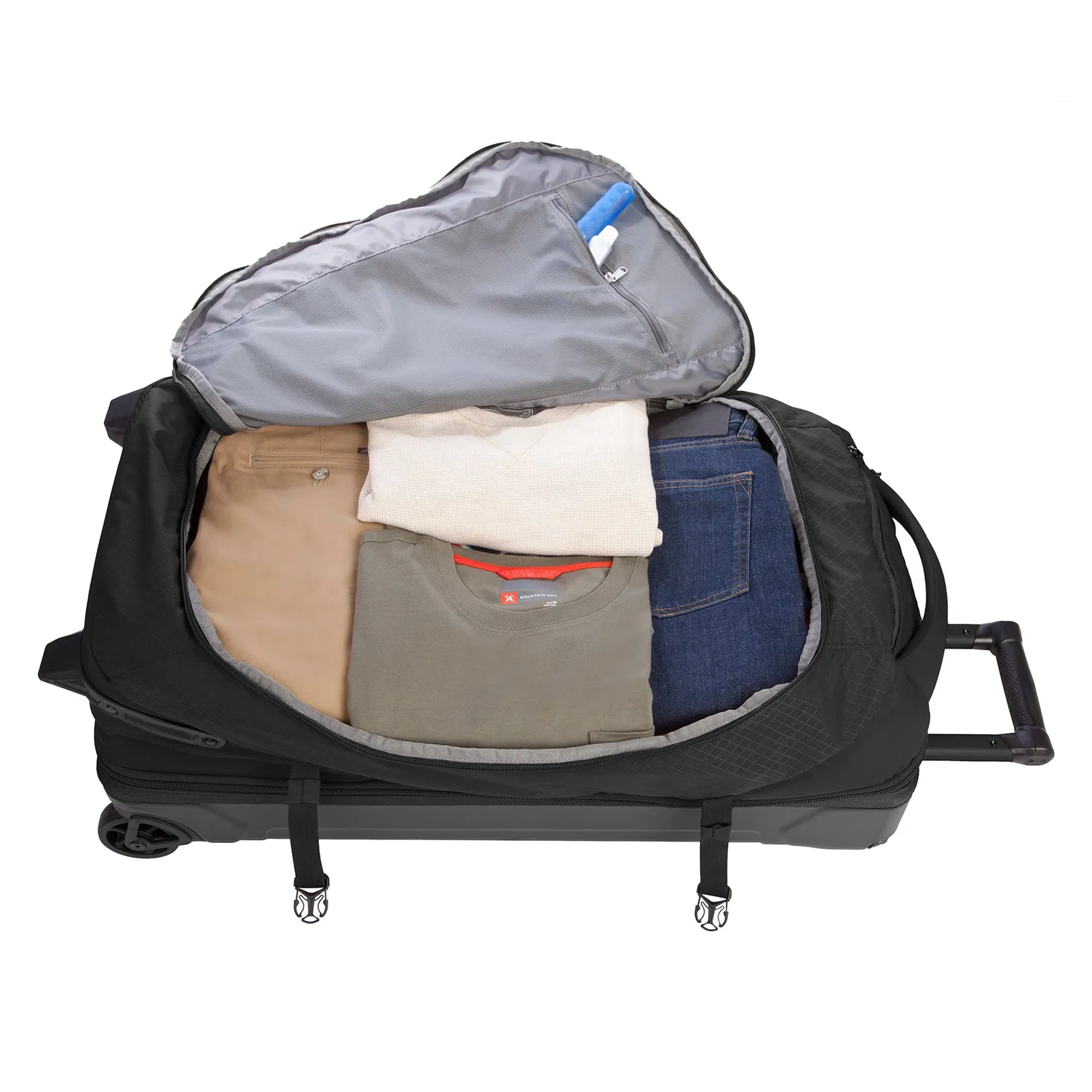 Eddie Bauer Expedition 30 Duffel 2.0 geanta voiaj negru cu roti