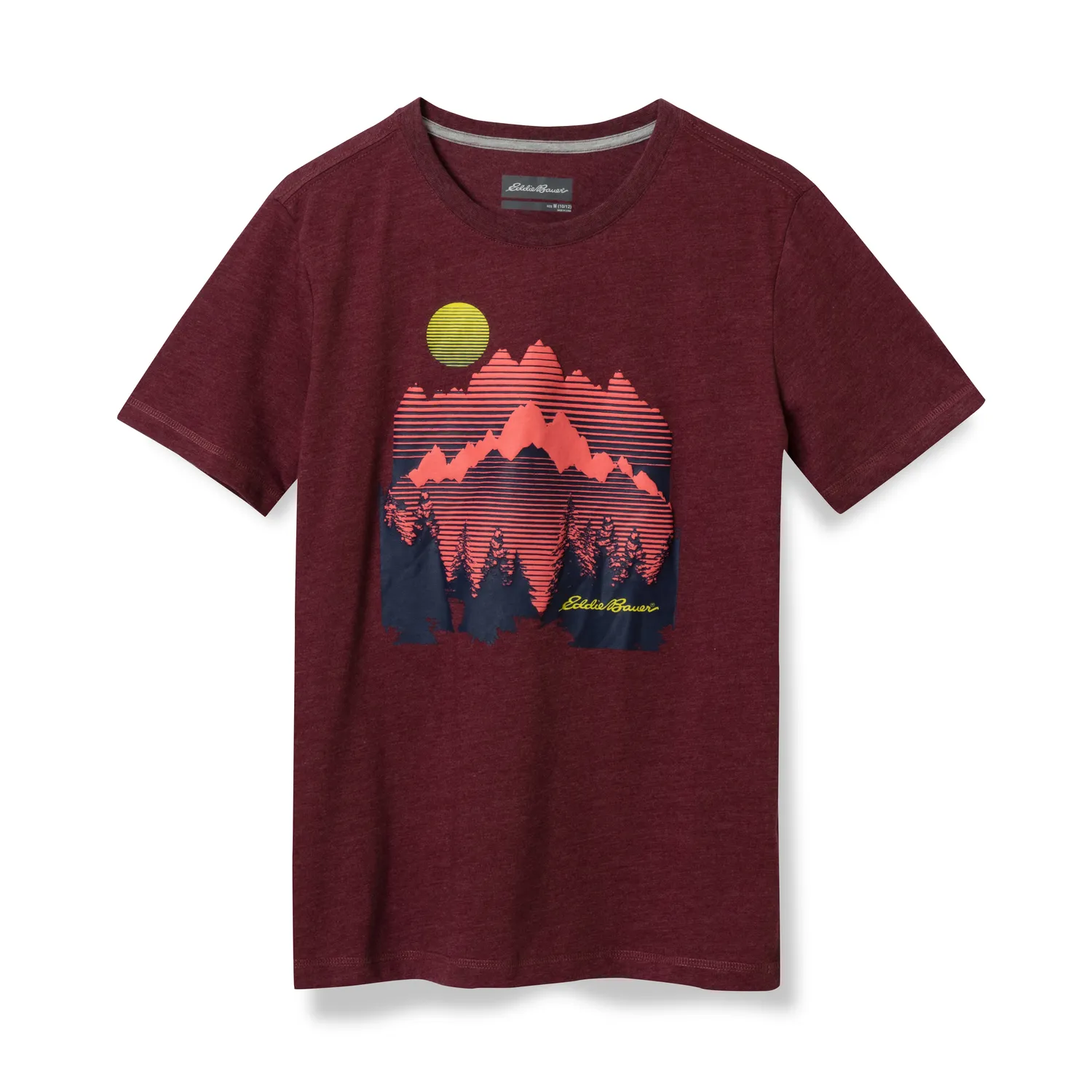 Eddie Bauer Boys Graphic tricou gri bumbac cu imprimeu