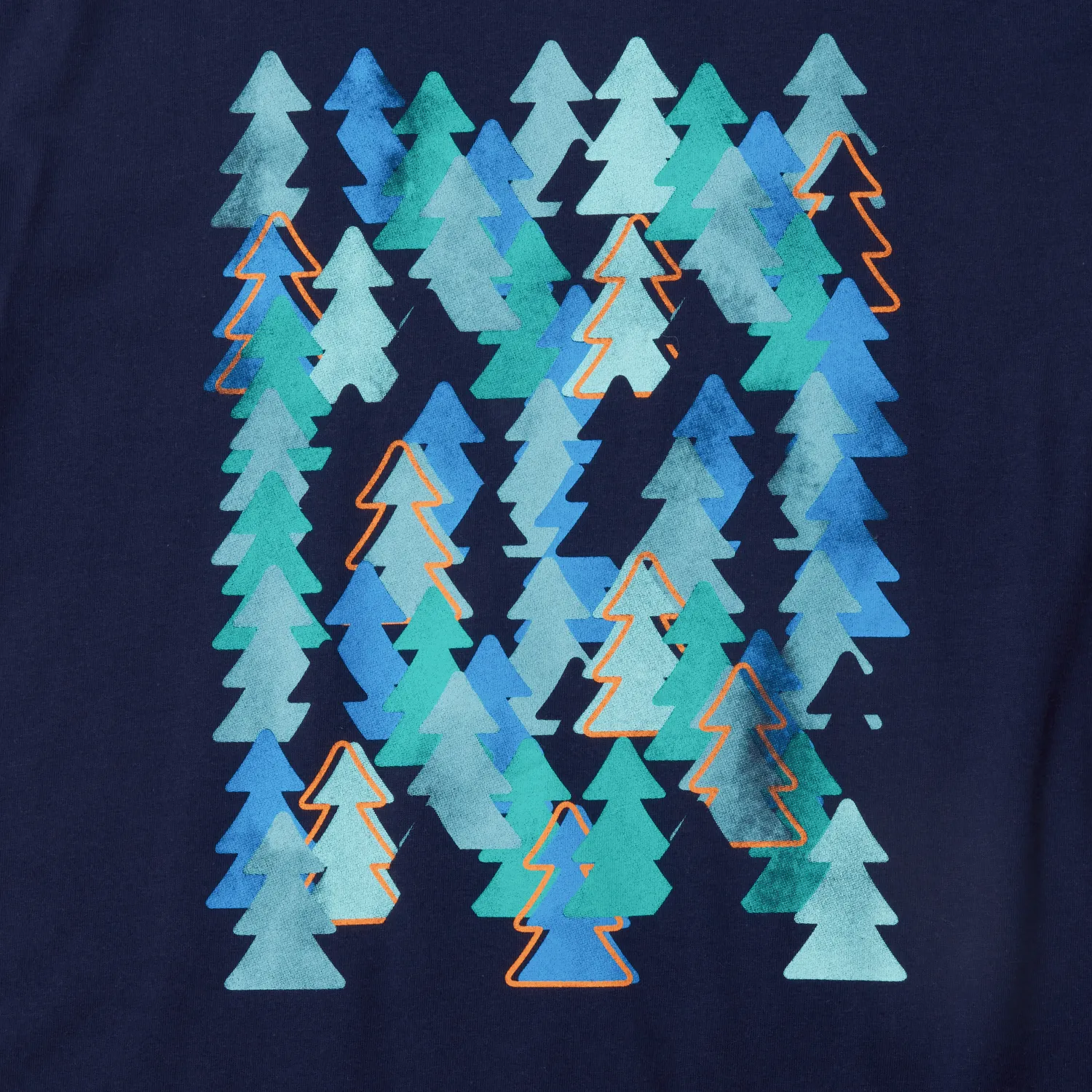Eddie Bauer Graphic Tricou baieti bleumarin bumbac