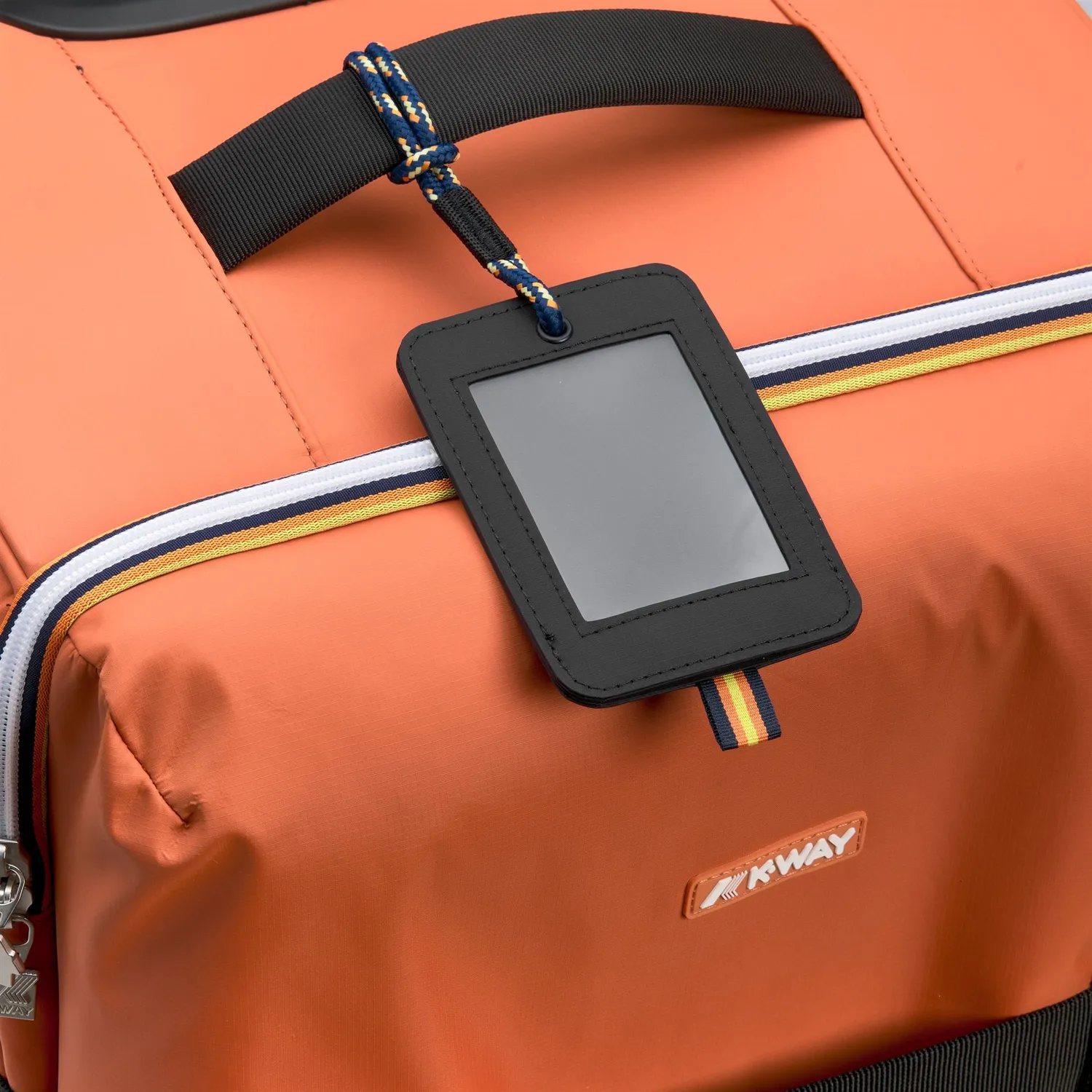 K-Way Blossac M K2128NW troler 66L portocaliu-negru impermeabil