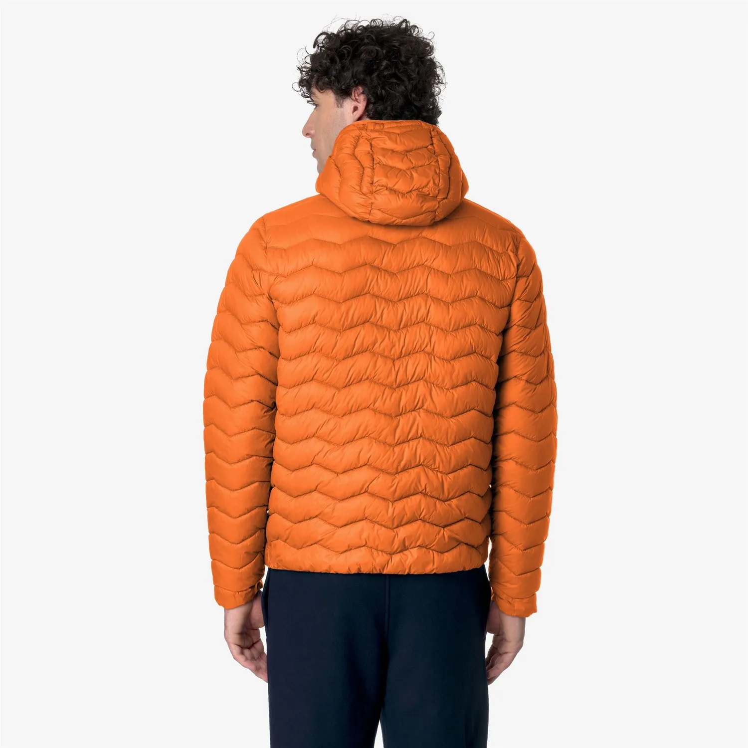 K-Way Jack Quilted Warm geacă bărbați portocaliu cupru
