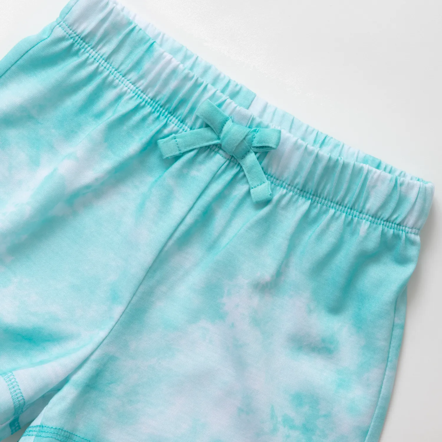 Eddie Bauer Toddler Girls Loose Fit pijama scurta aqua bumbac