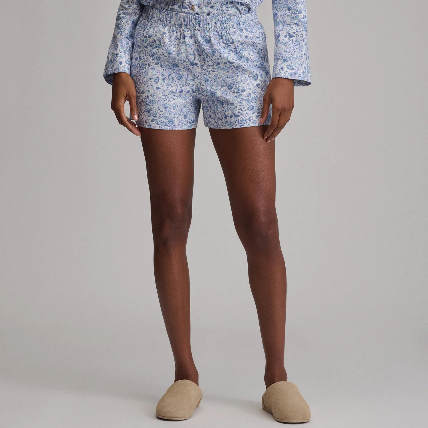 Eddie Bauer Softened Sleep short pijama dama cascada