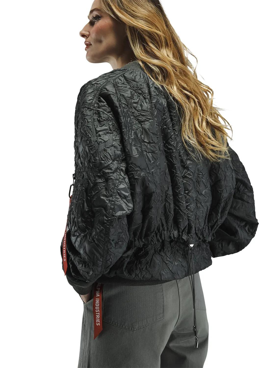 Alpha Industries L-2B Bubble Flight Jacket W geaca charcoal
