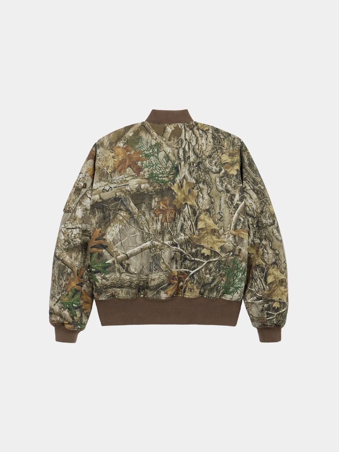 Alpha Industries MA-1 Cotton Camo geacă bomber Realtree bumbac