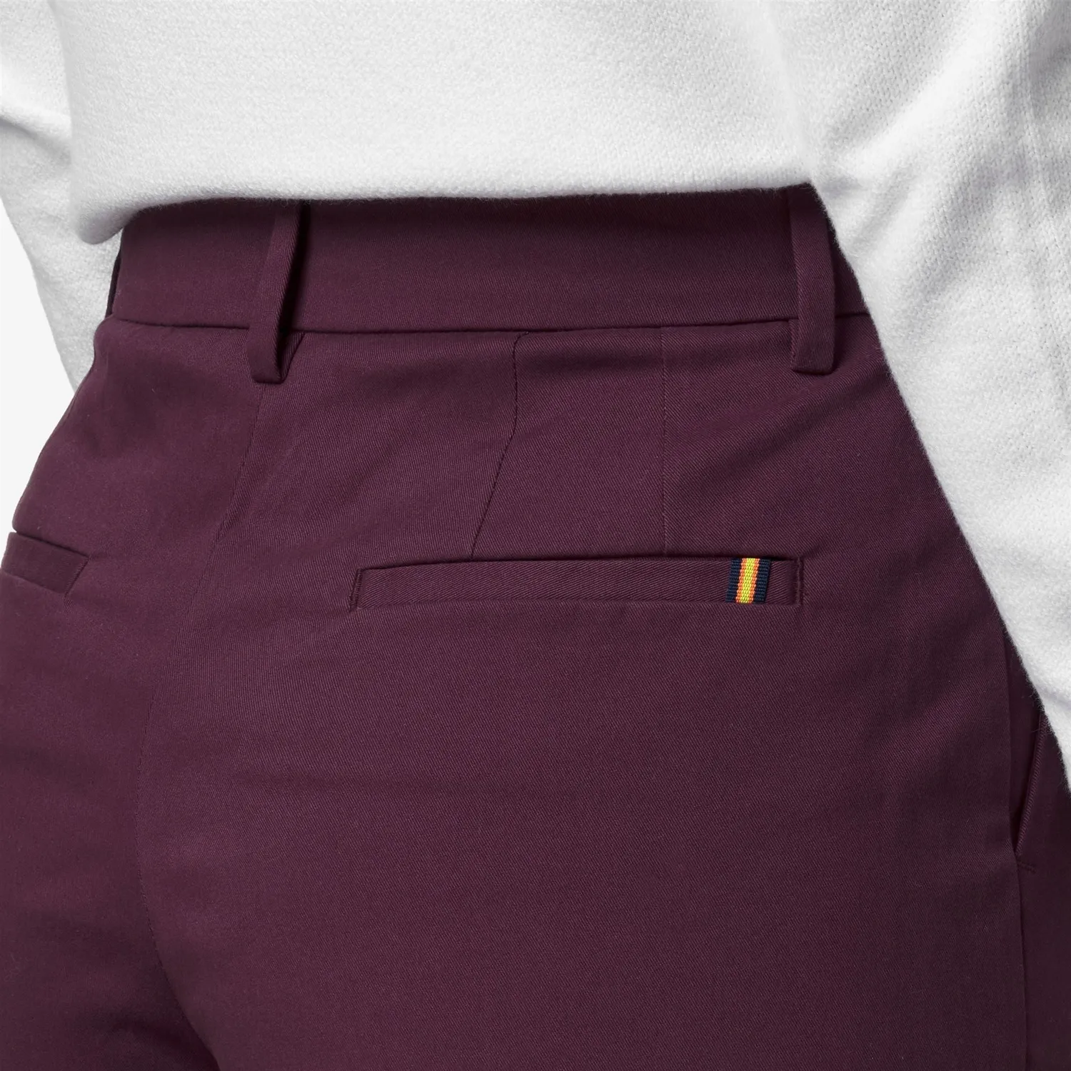 K-Way Eyre Peach Golf pantaloni dama violet bermude cargo