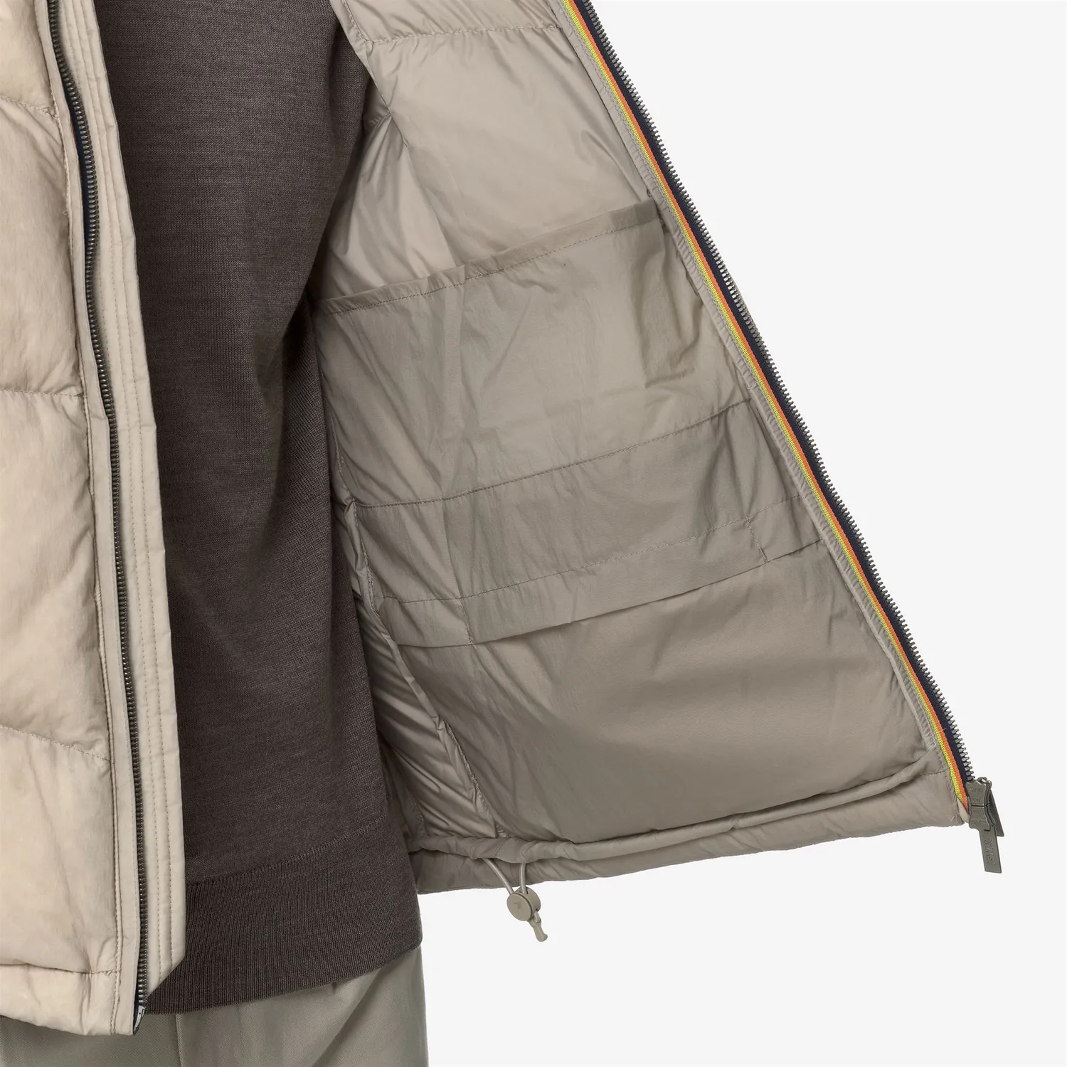 K-Way Quill Thermo Light K7136GW puf Beige Cashmere cald