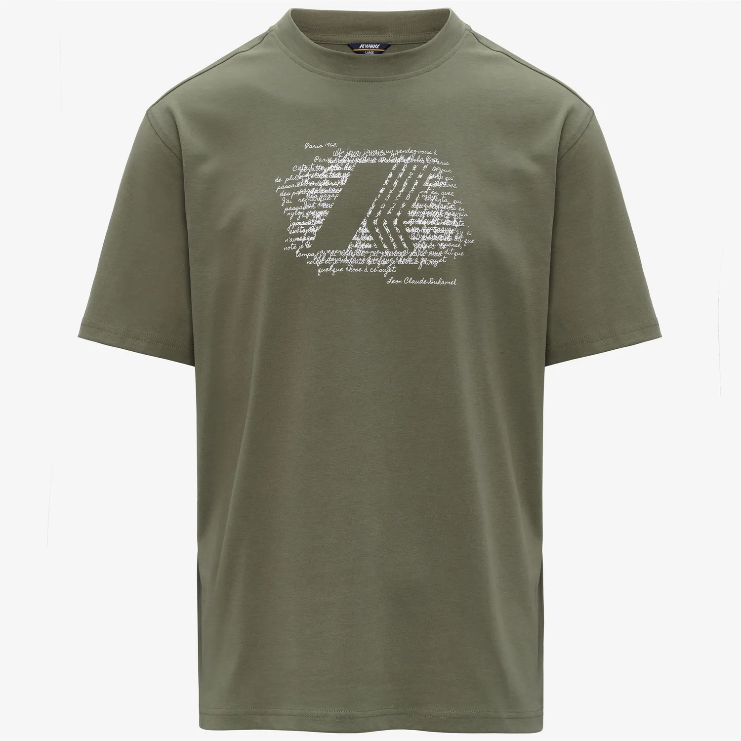 K-Way Solo Jersey History tricou verde masura exacta