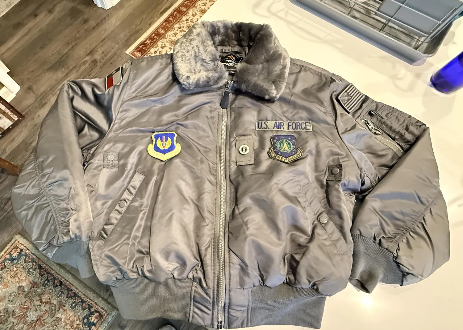Alpha Industries B-15 Heritage geaca bomber sage green