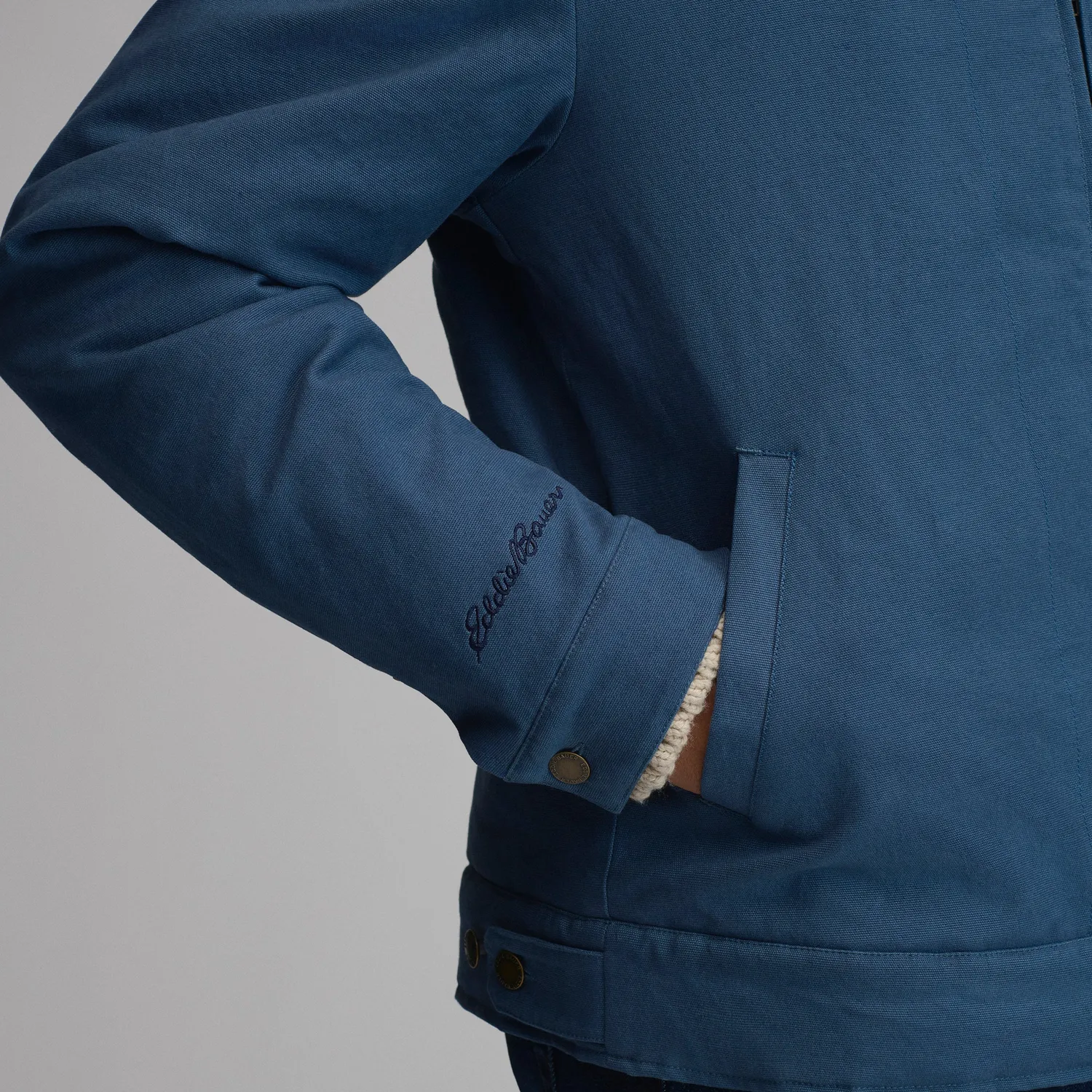 Eddie Bauer Winter Trucker geaca barbati Dusk calduroasa