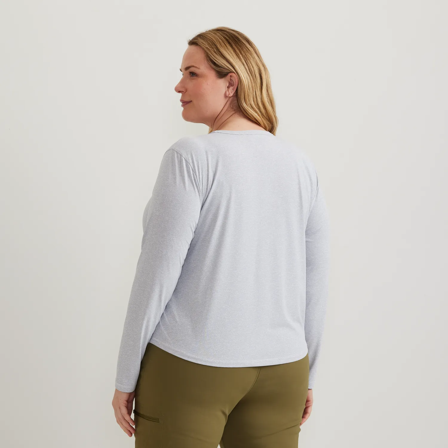 Eddie Bauer Trek Light bluza dama maneca lunga albastru