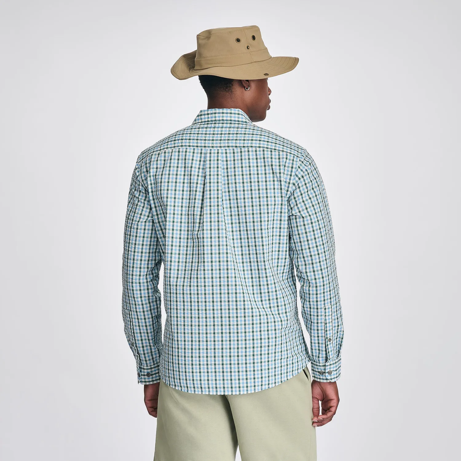 Eddie Bauer Pack It 3.0 cămașă bărbați seabreeze UPF 50+