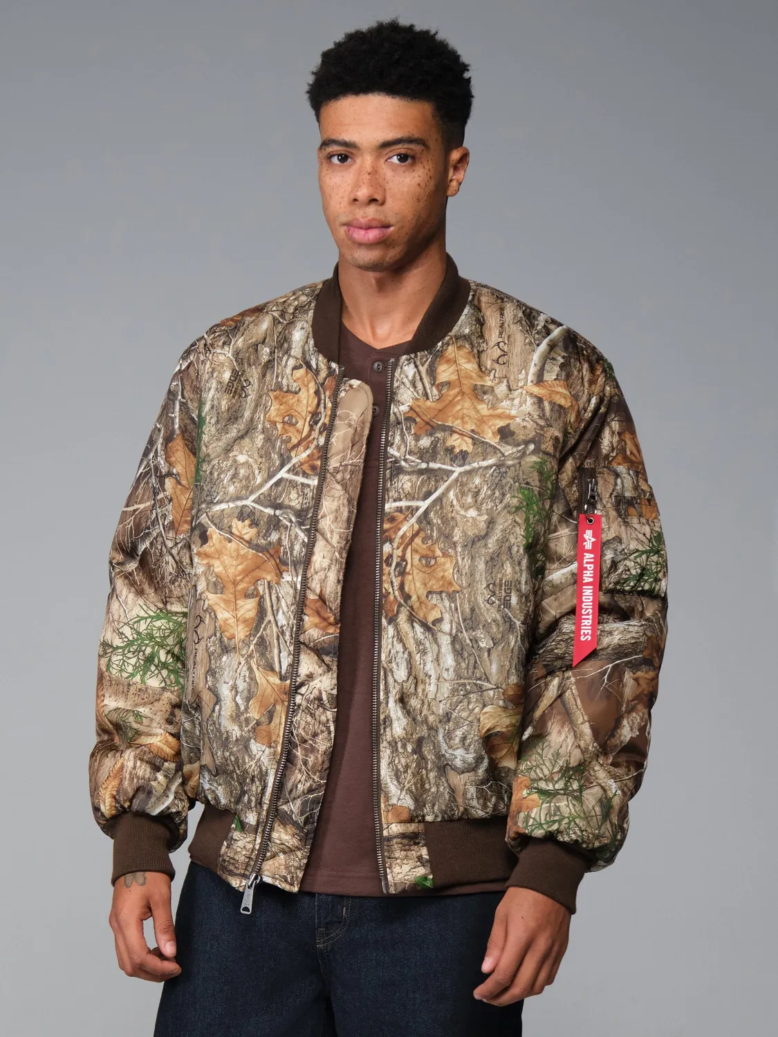 Alpha Industries MA-1 Oxford geaca bomber camo Realtree