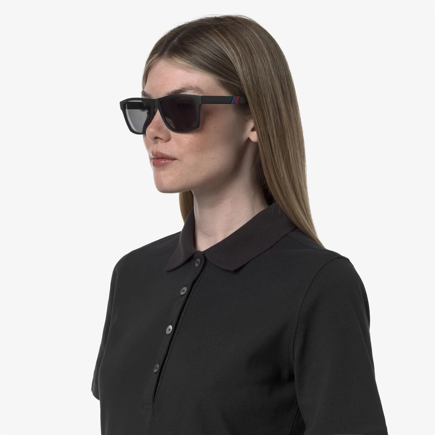K-Way KW0014 ochelari soare damă gri dreptunghiulari