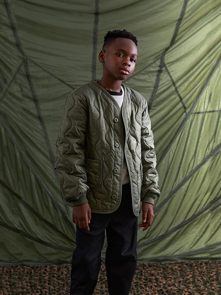 Alpha Industries ALS/92 Liner geaca copii oliv matlasata
