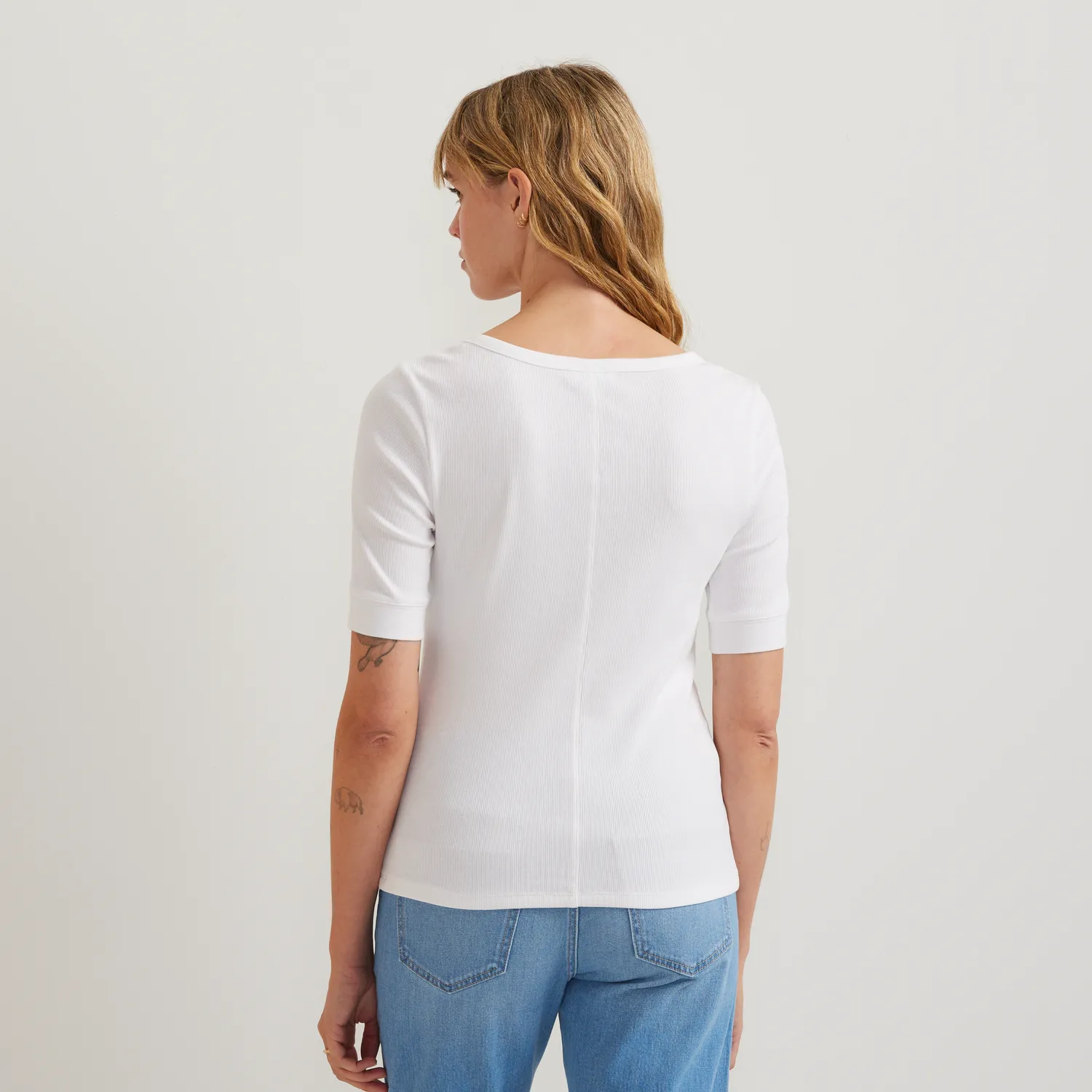 Eddie Bauer Softline Henley damă Sage cu capse