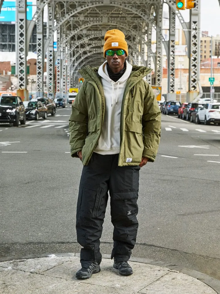 Alpha Industries Raglan palton parka verde barbati calduros ger