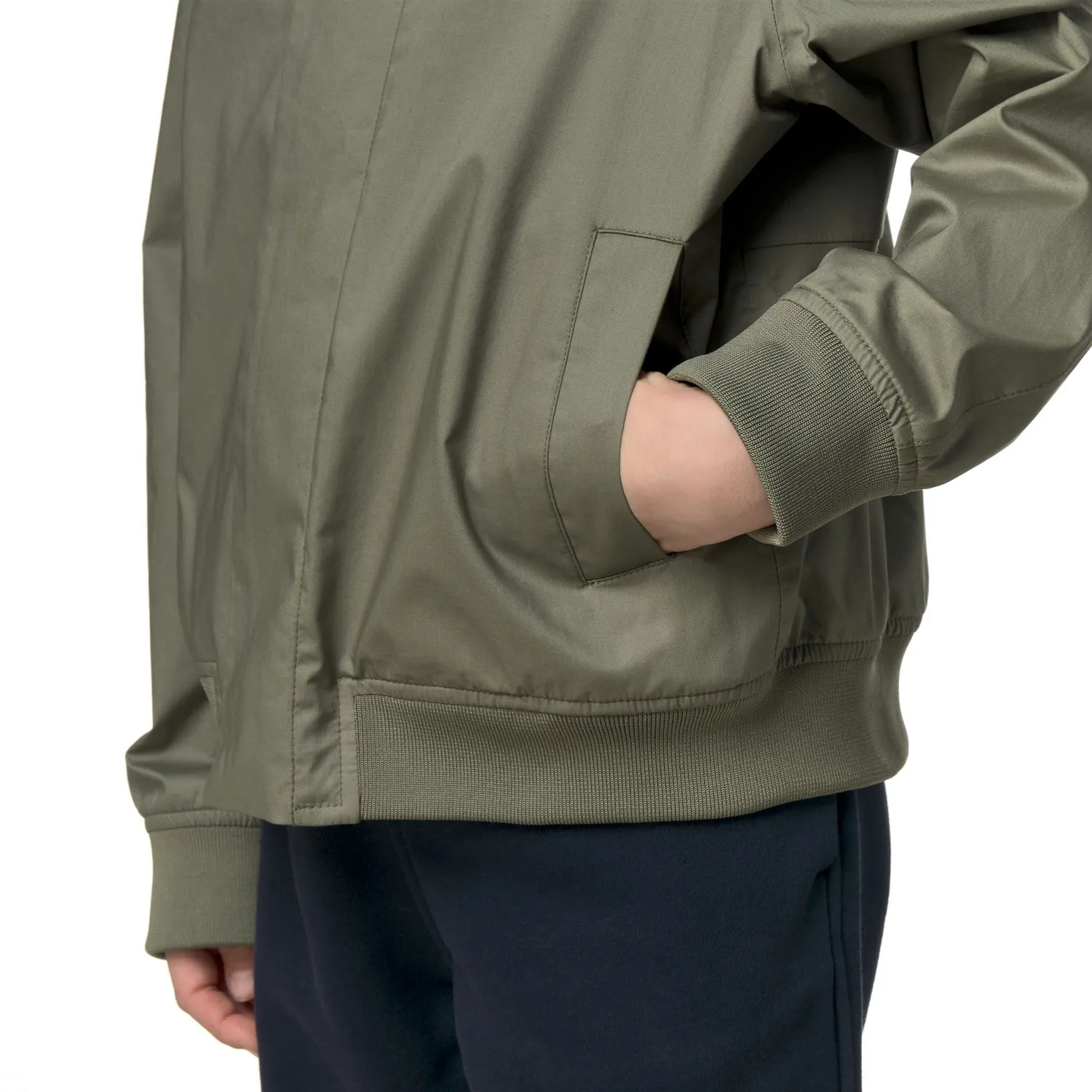 K-Way Arsene Cotton 3Layers geaca baieti verde lichen impermeabila