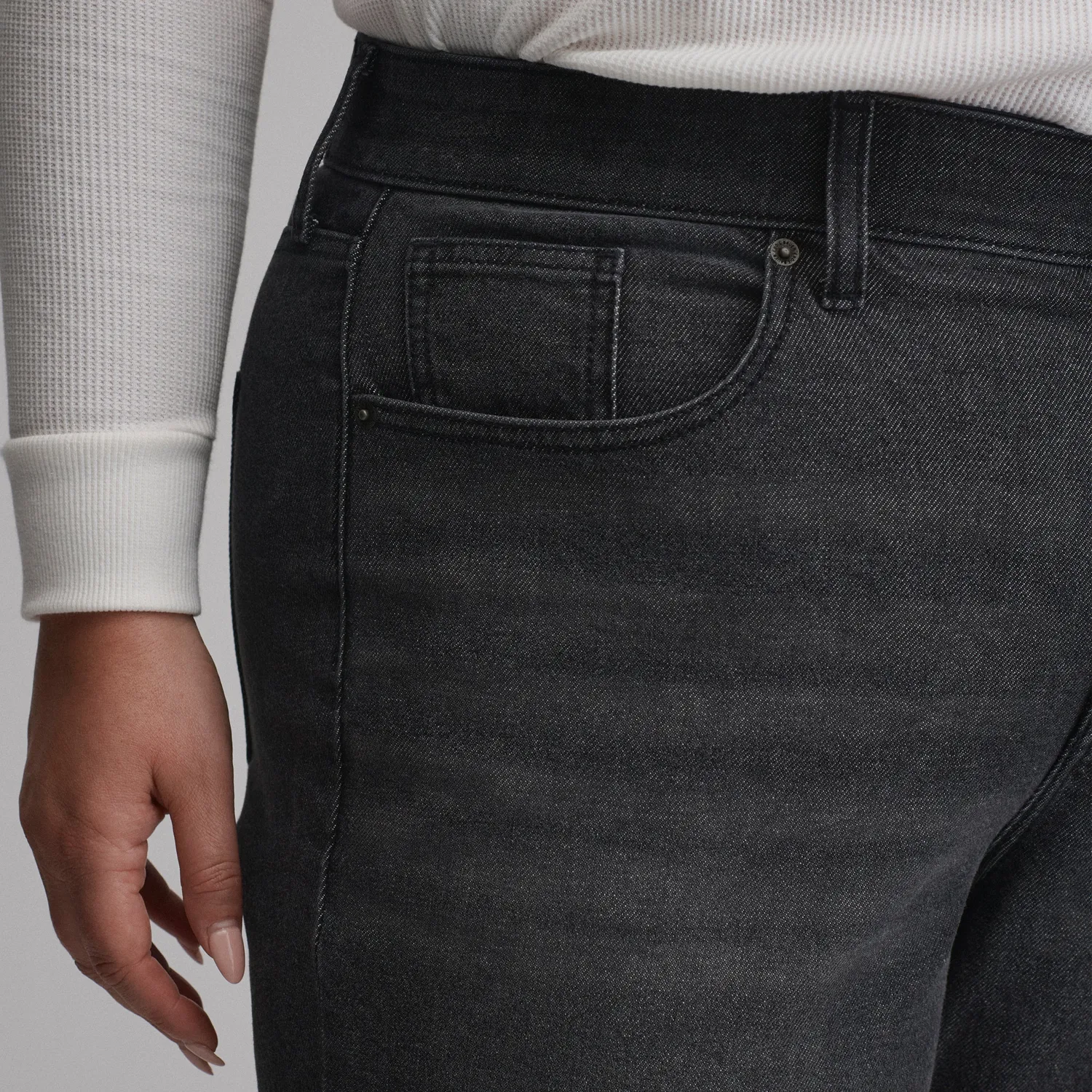 Eddie Bauer Iconic blugi dama drepti Indigo Blue