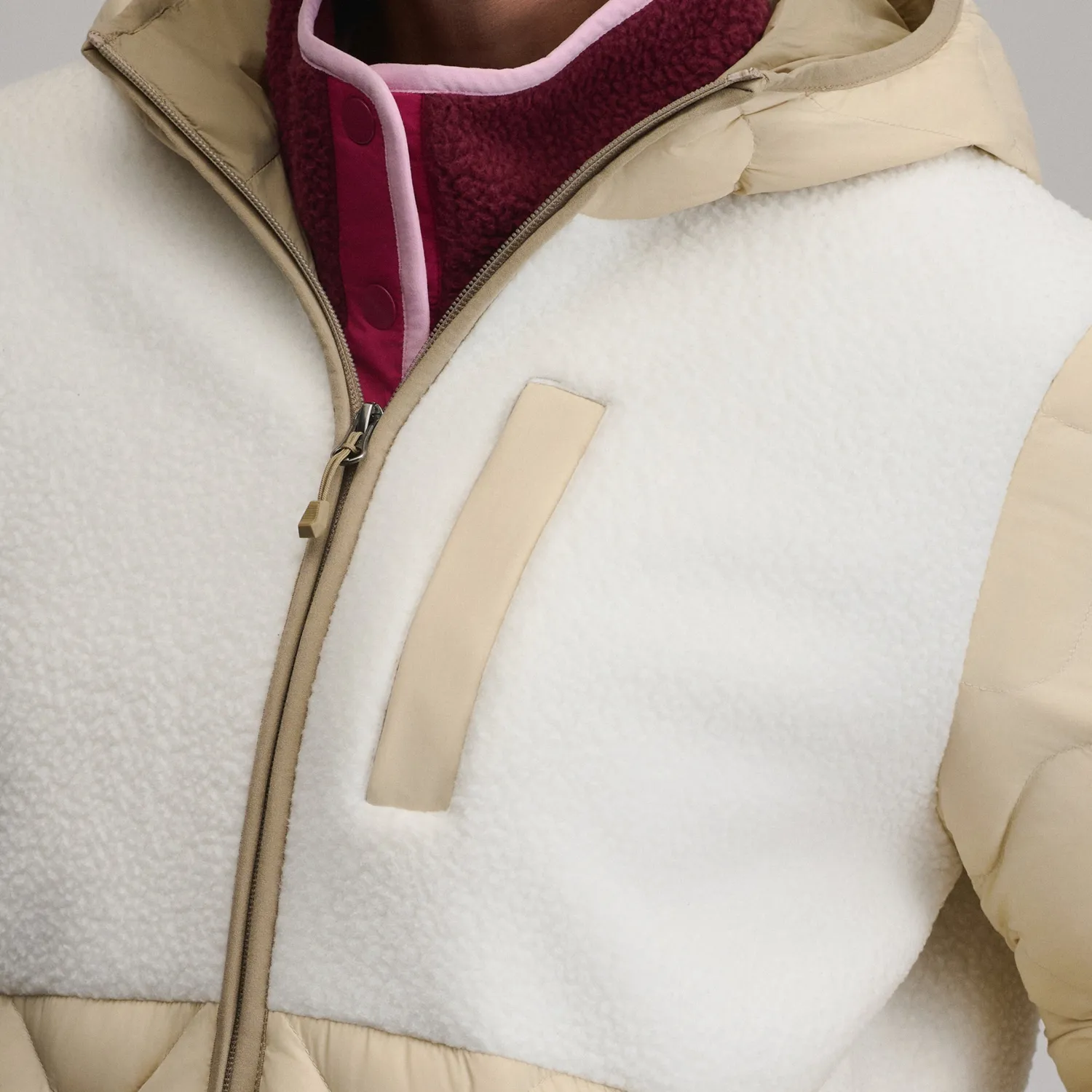 Eddie Bauer Down Colorblocked Parka parka Jute puf