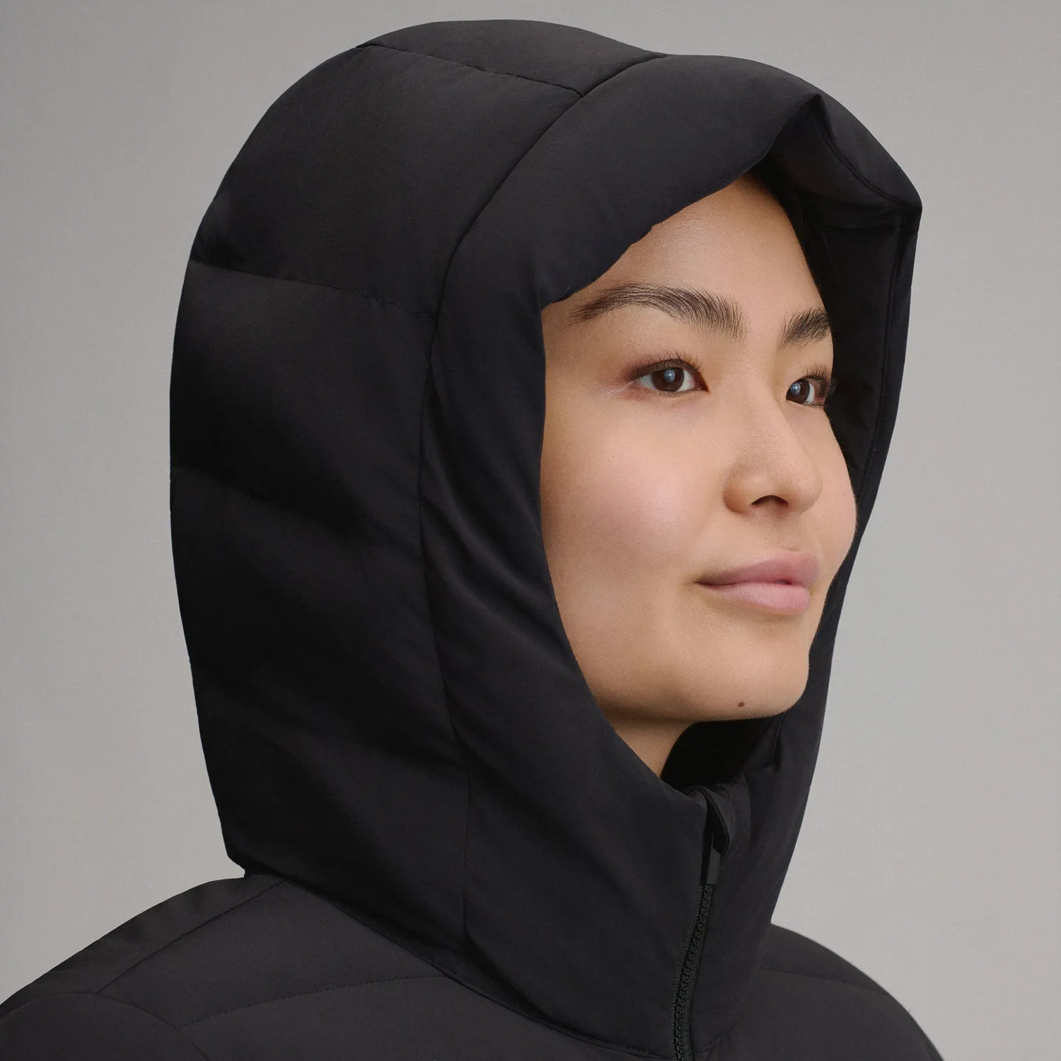 Eddie Bauer Stretch Down palton dama negru puf