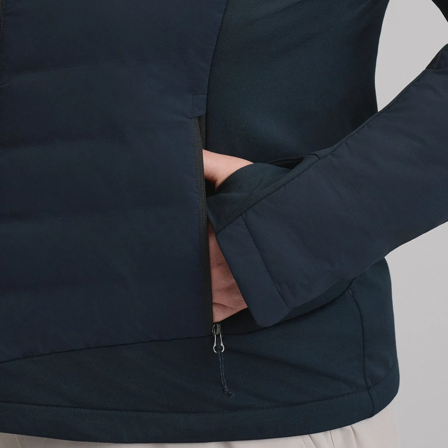 Eddie Bauer Motionloft Hybrid Down geaca dama negru calduroasa