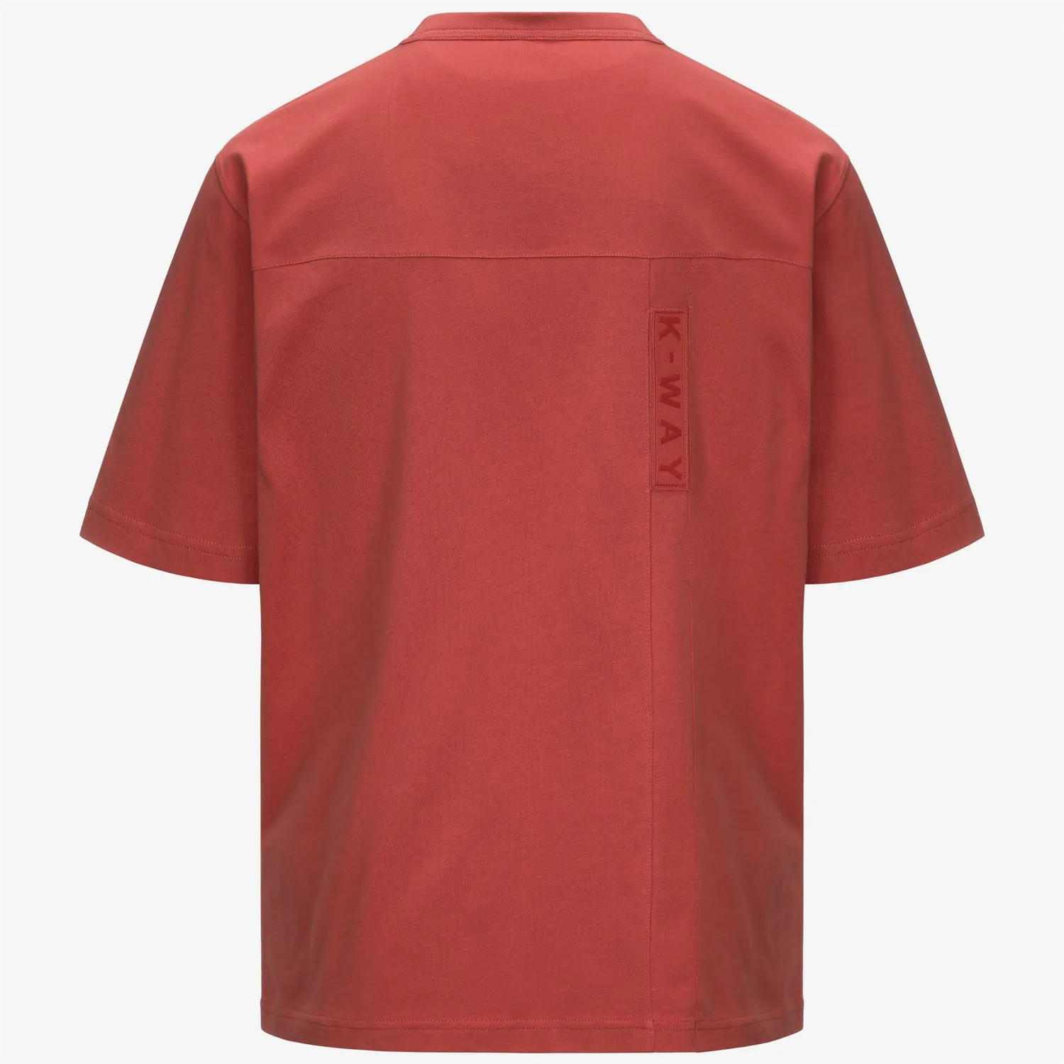K-Way Fantome Double Label tricou rosu bumbac