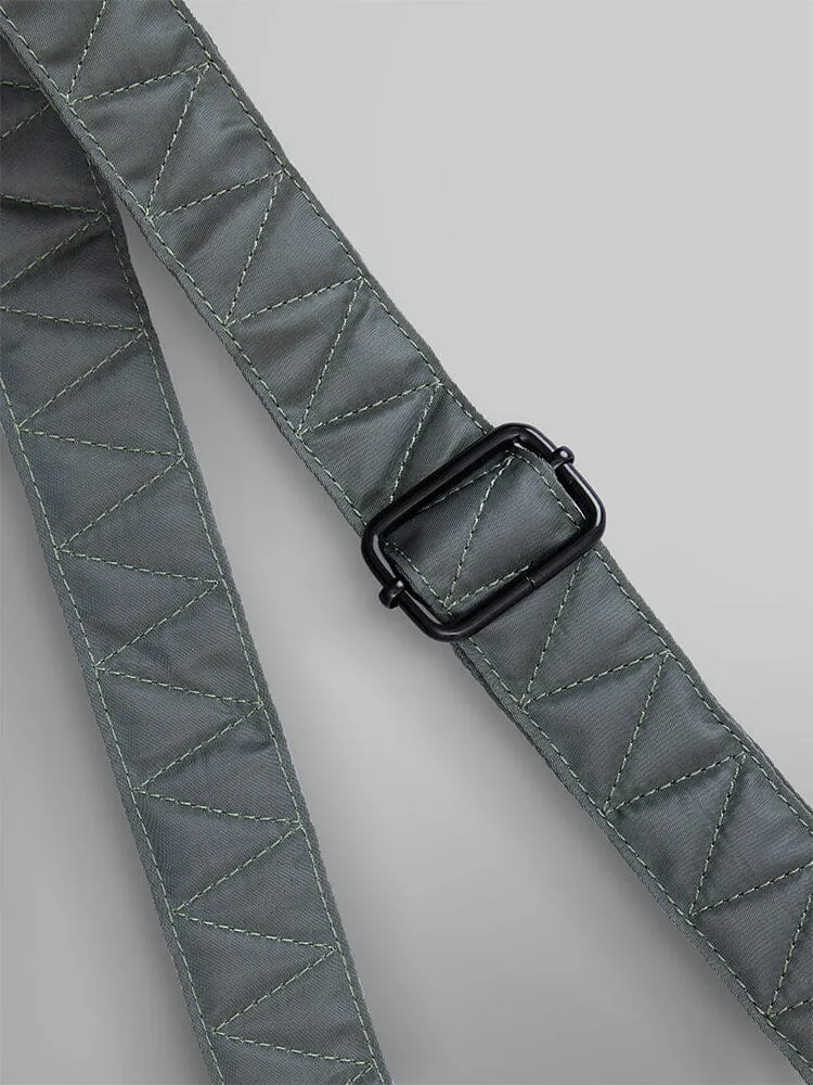 Alpha Industries Nylon Messenger geantă neagră 4,3L