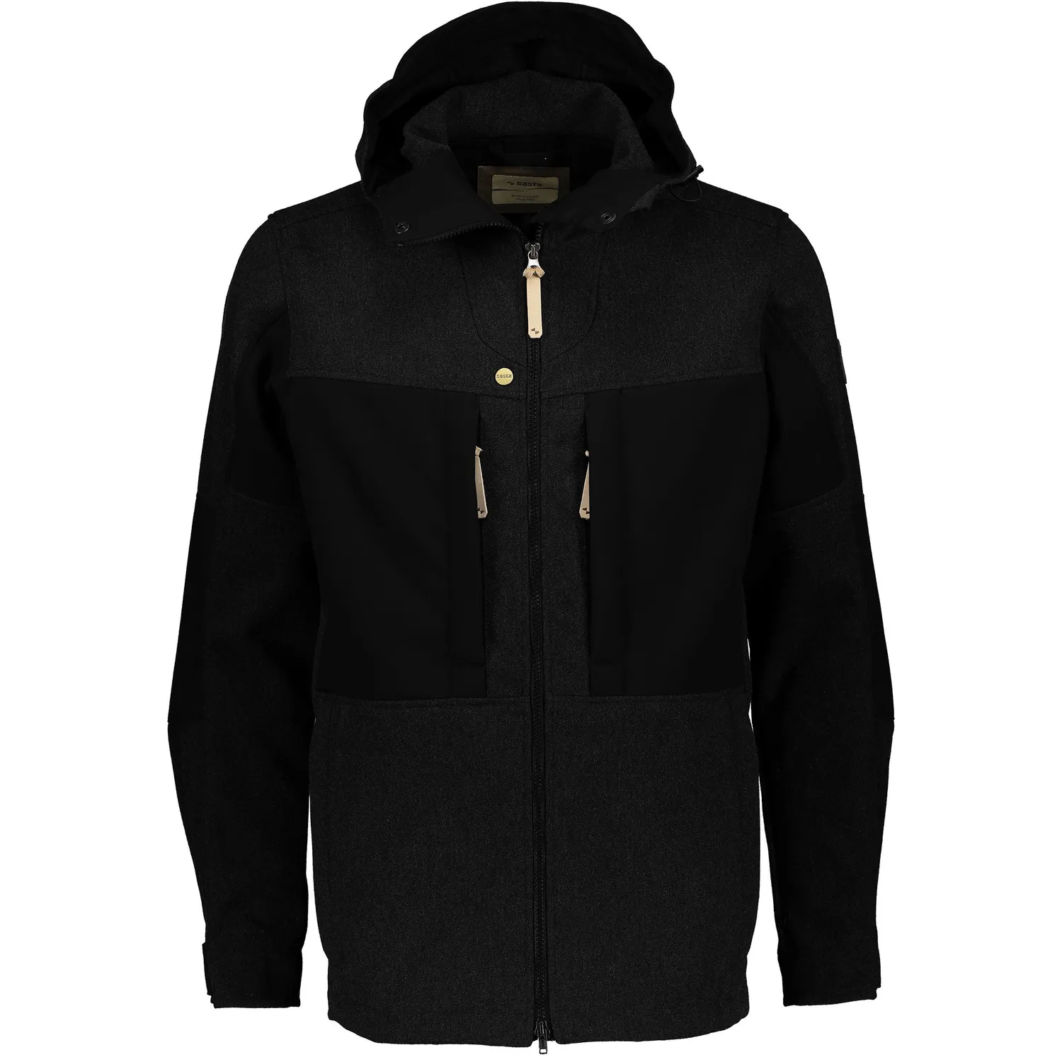 Sasta Roihu Wool geaca Dark Grey vanatoare lana reciclata