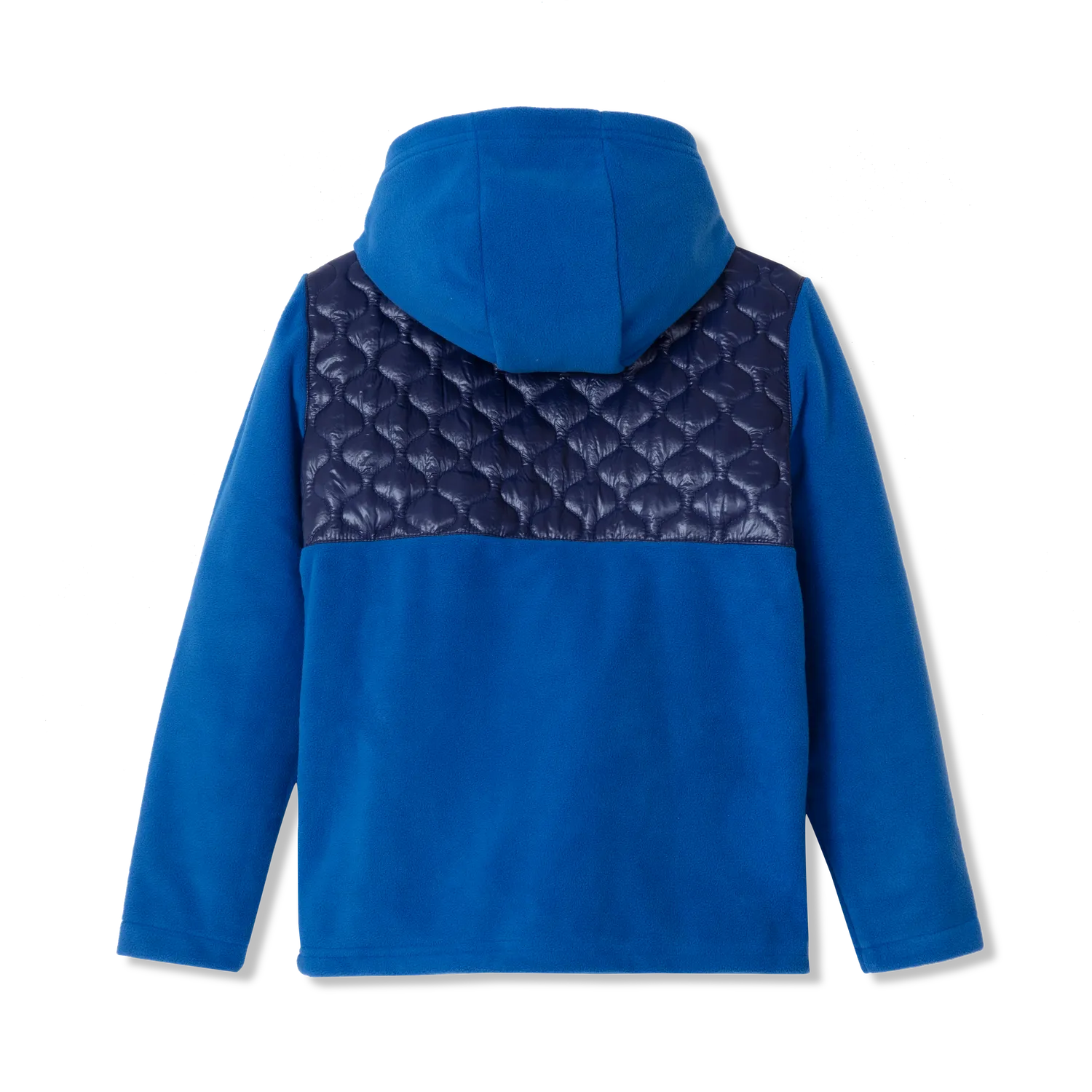 Eddie Bauer Quest Fleece Mixed Media Hooded geaca copii navy blue