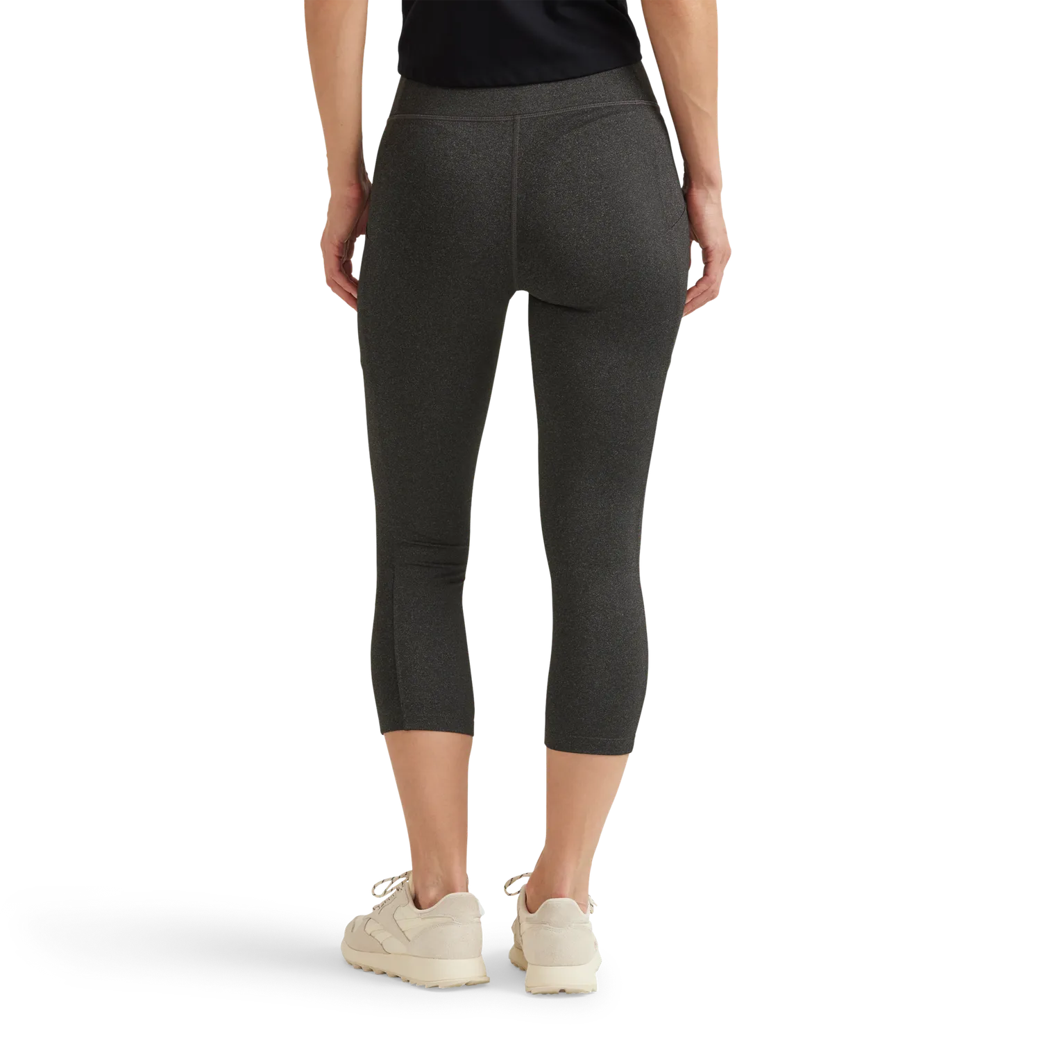 Eddie Bauer Traverse Trail colanti capri negri elastici