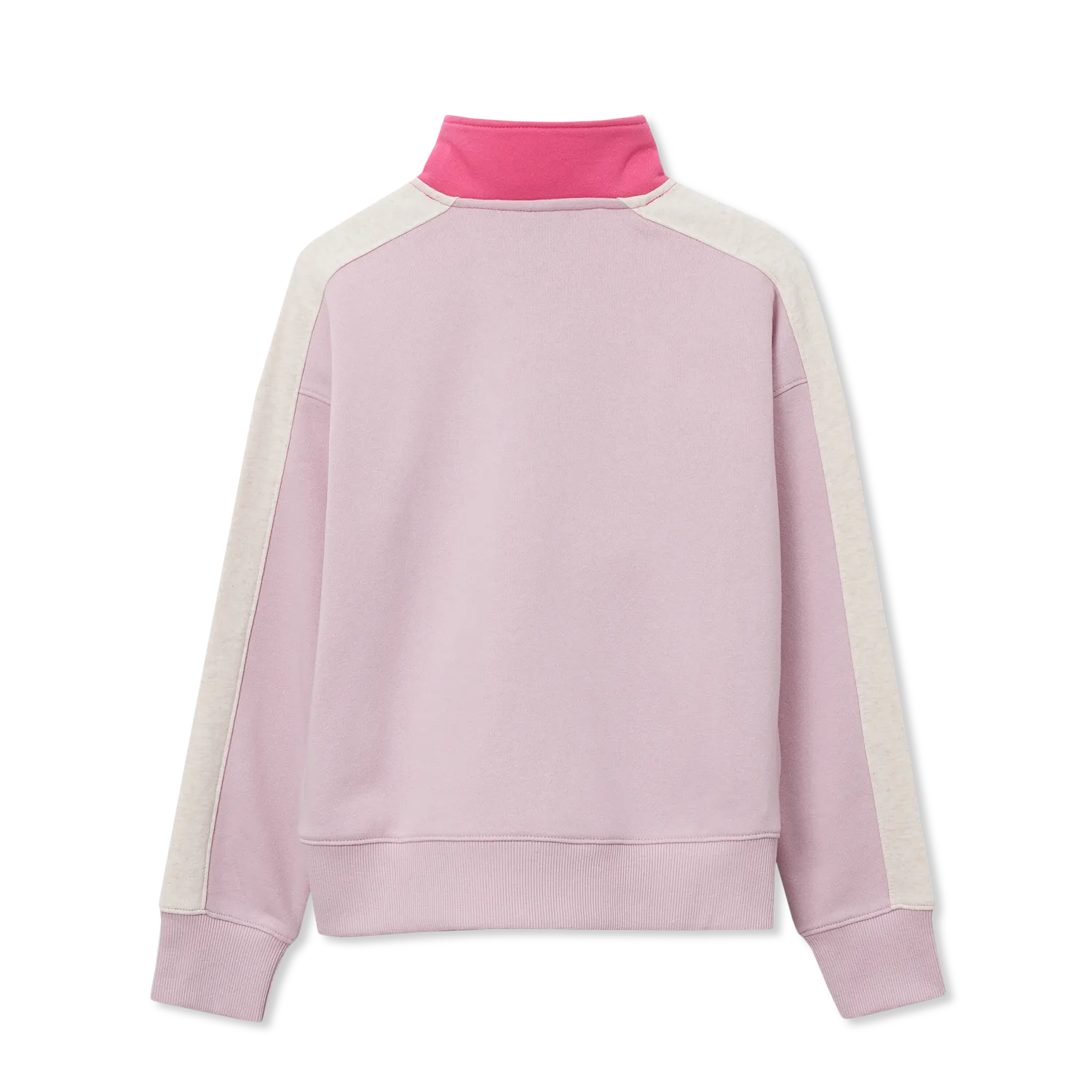 Eddie Bauer Camp Fleece 1/4 Zip bluza fete roz calduroasa