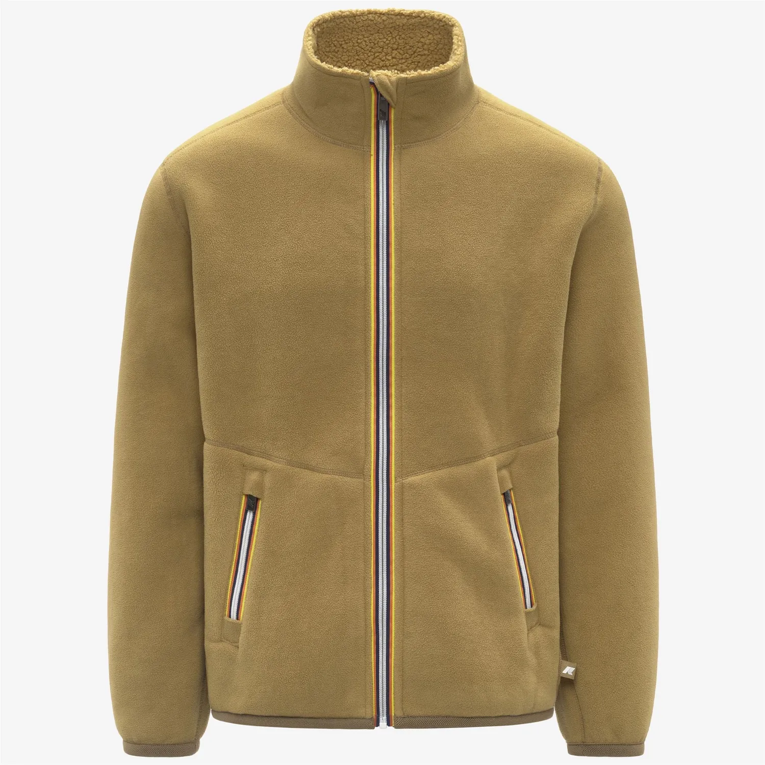 K-Way Pascal Sherpa Polar geaca bej reversibila fleece