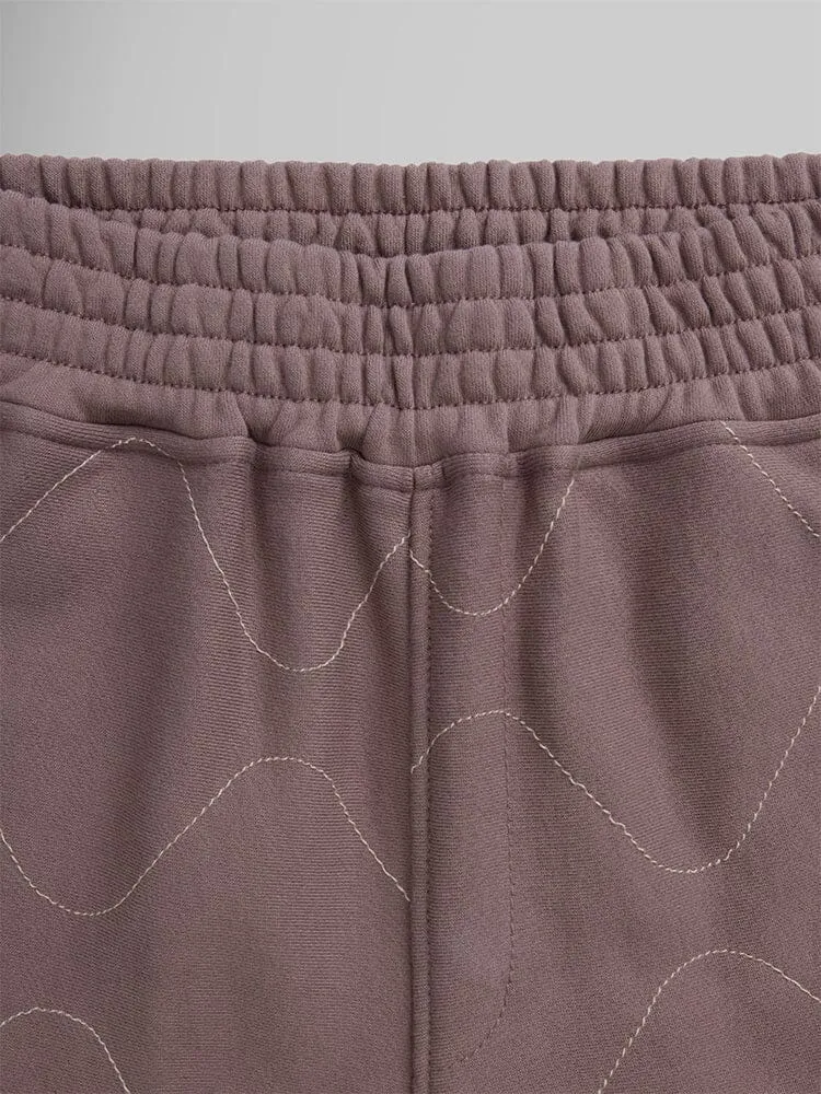 Alpha Industries Quilted sort dama mov praf matlasat