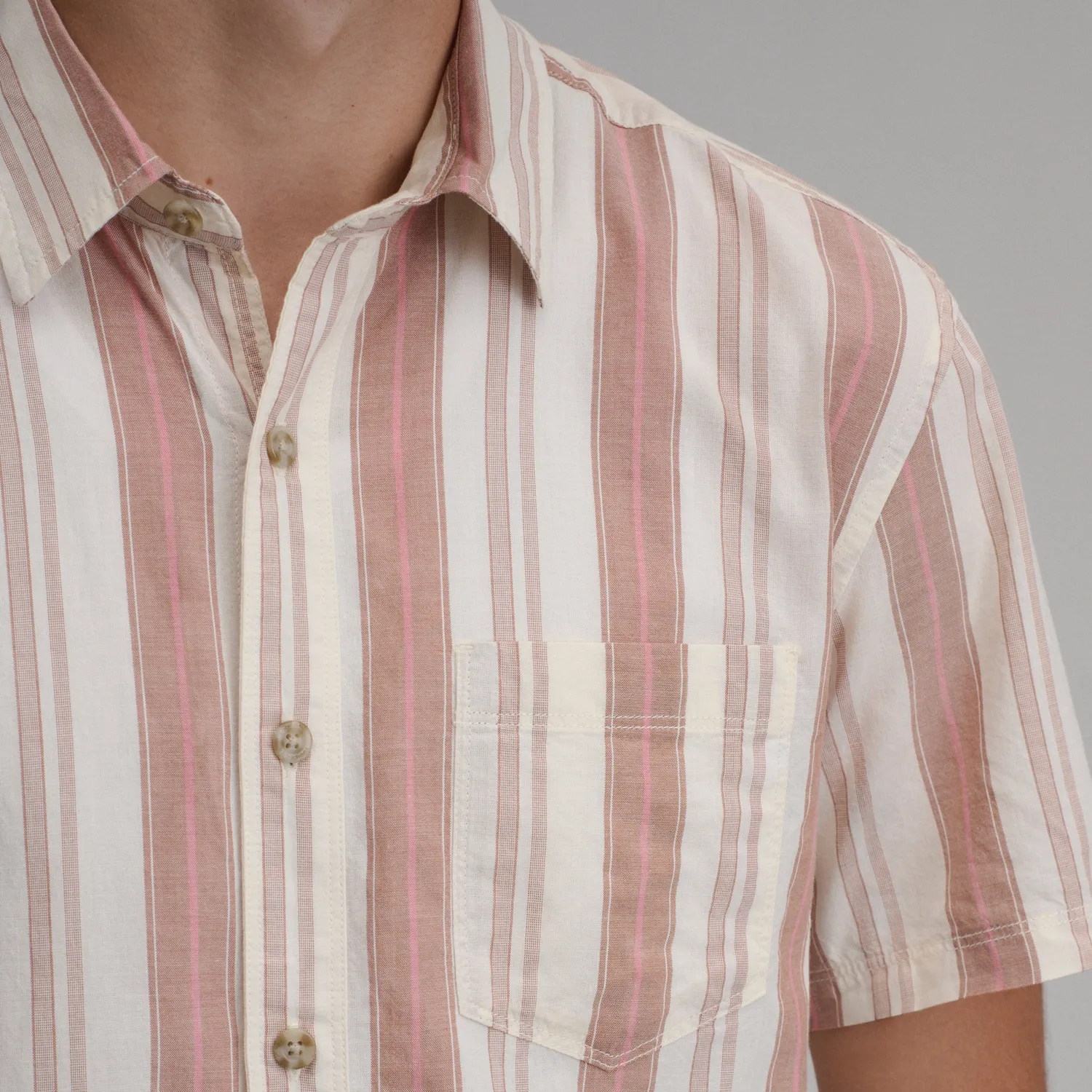 Eddie Bauer Baja Print Short-Sleeve Shirt camasa barbati bumbac imprimata