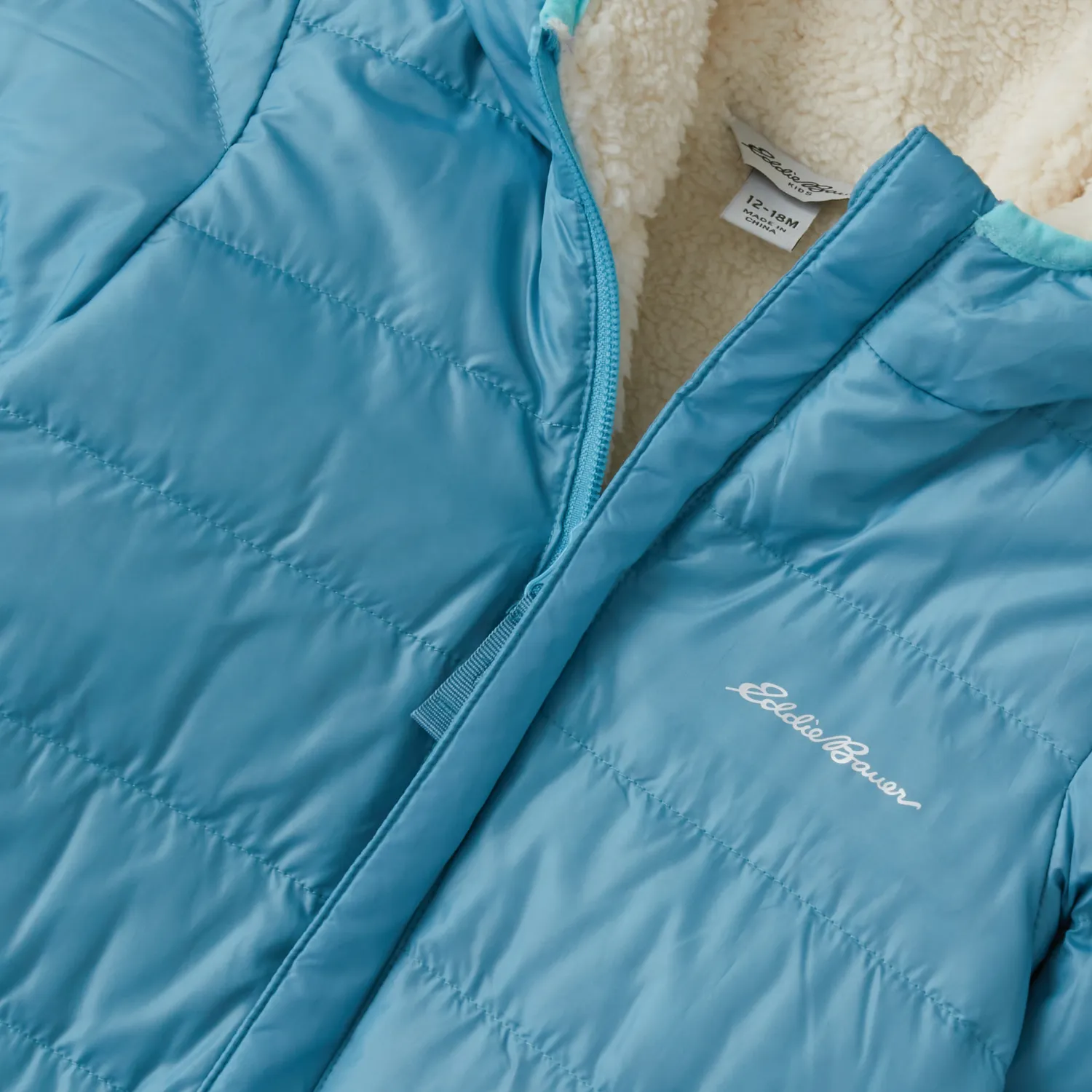 Eddie Bauer Infant Down Snowsuit combinezon bebe bleumarin