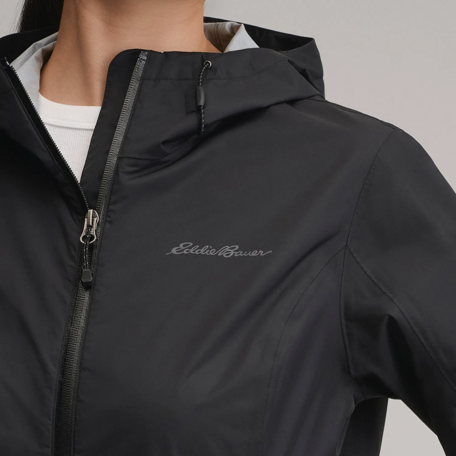 Eddie Bauer RipPac Pro geaca de ploaie negru impermeabila