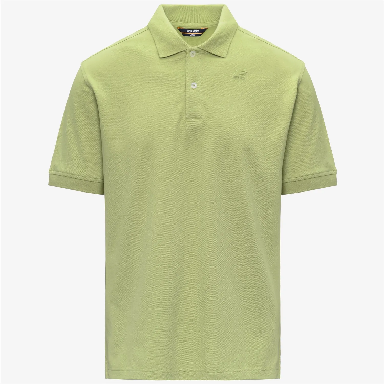 K-Way Simor Pique tricou polo bărbați verde